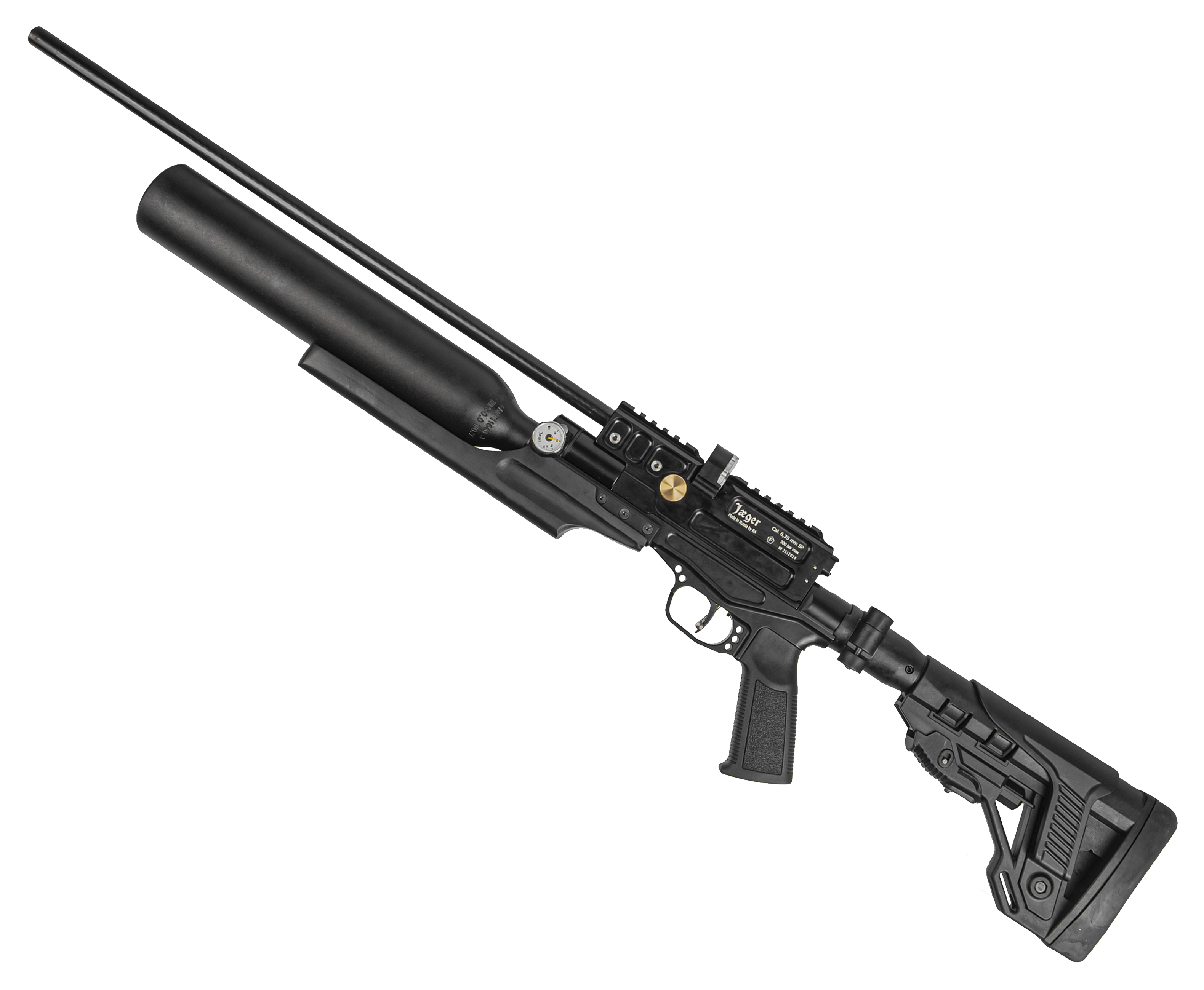 Пневматическая винтовка Jaeger SP Tactic 6.35 мм (AP ствол 550 мм, N236L, прямоток, колба)