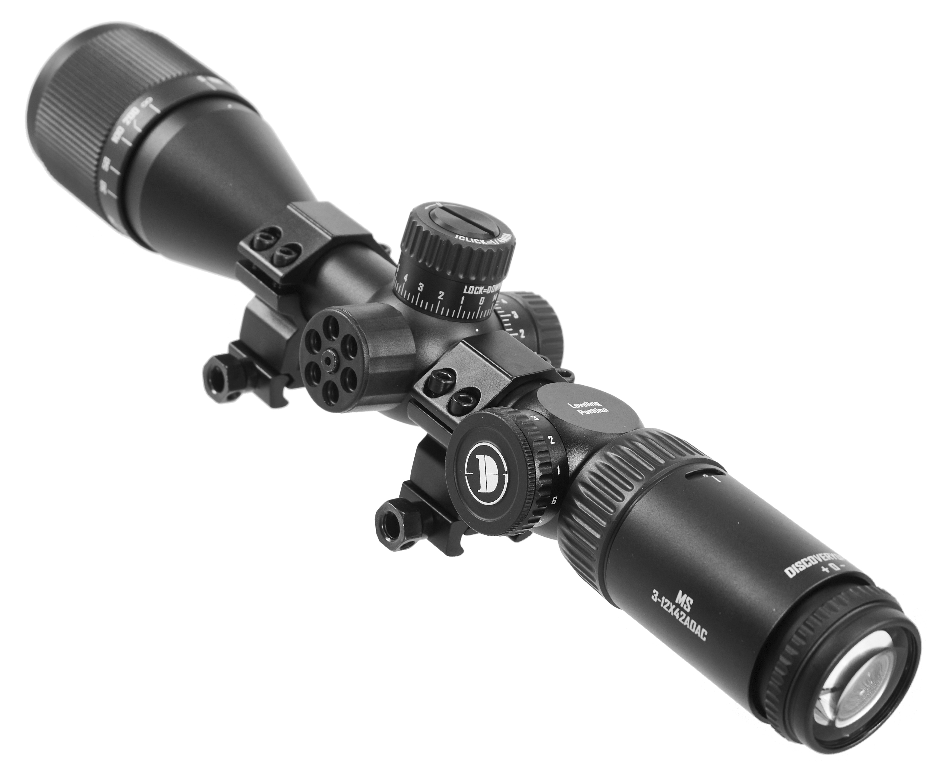 Оптический прицел Discovery MS 3-12x42 AOAC (25.4 мм, Weaver)
