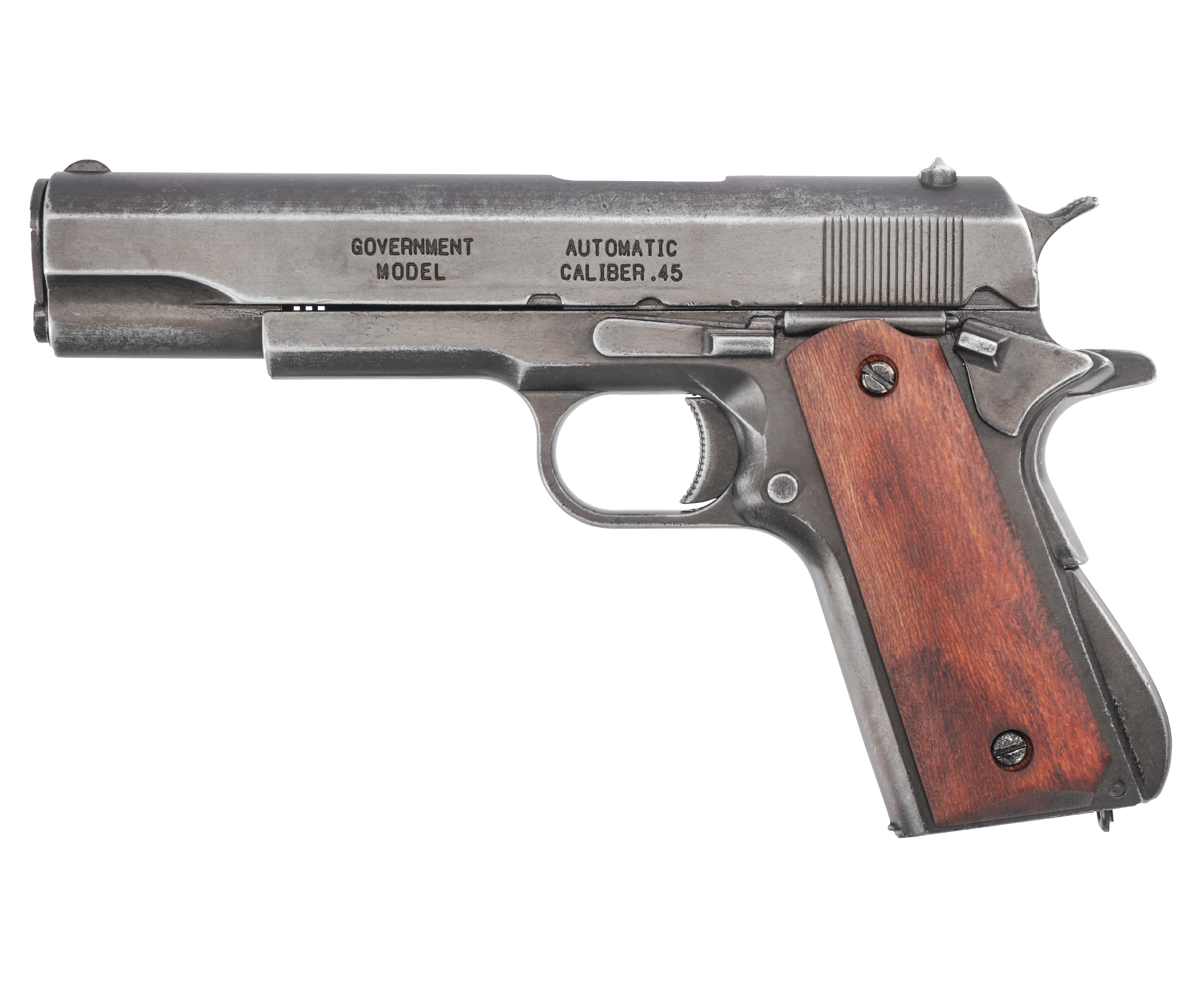 Макет пистолета Denix Colt M1911A1 (состаренный, дерево, D7-9316-OLD, 1911 г, США)