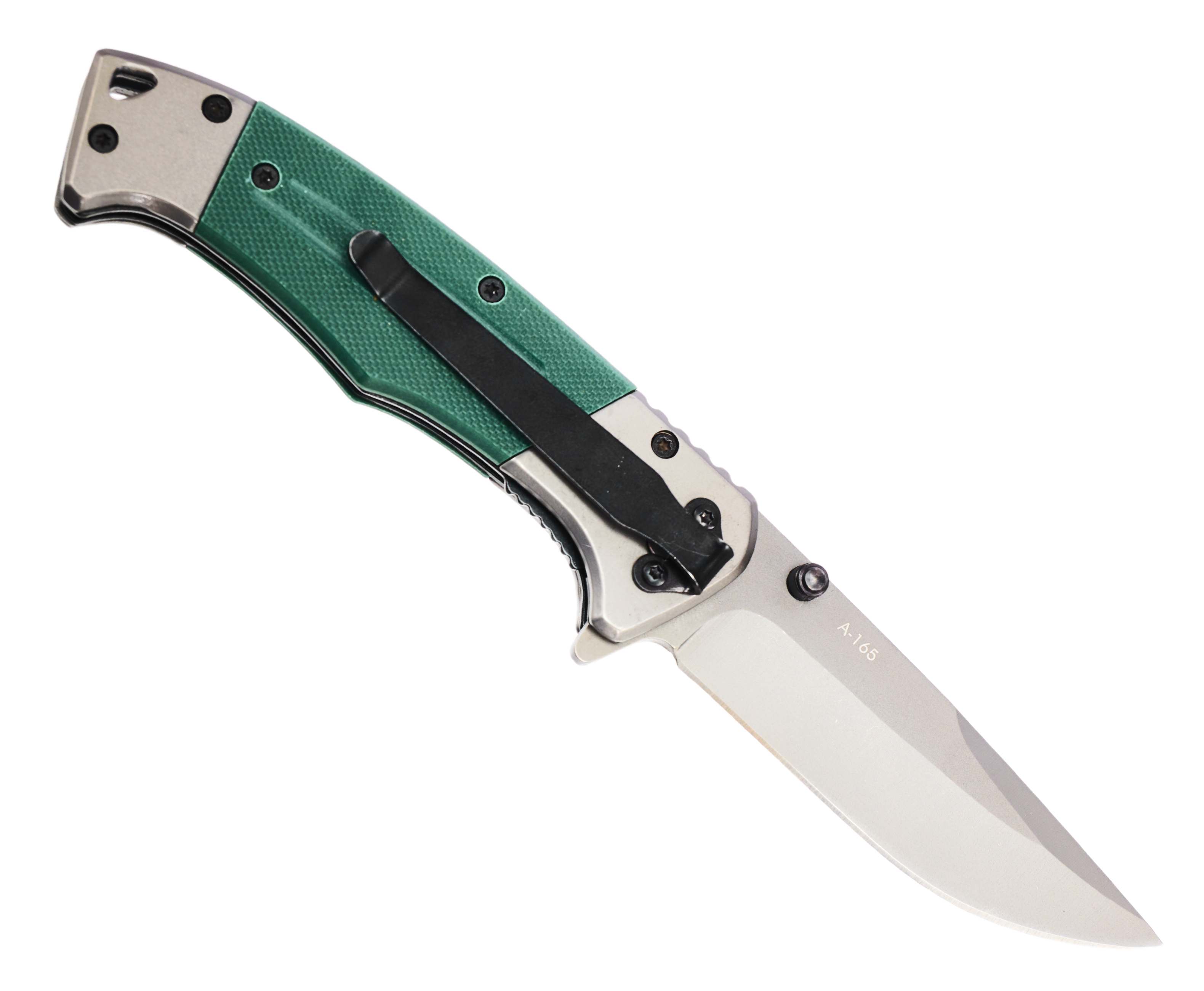 Нож складной Ножемир Четкий Расклад Байкер A-165 (сталь 440, G-10)