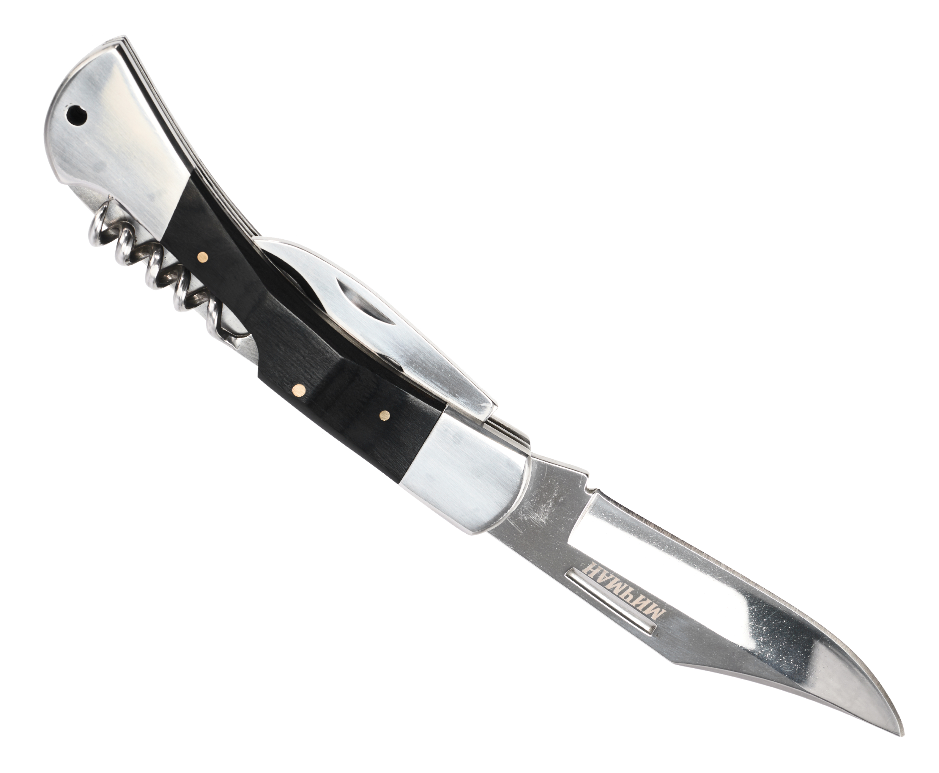 Нож складной Ножемир Мичман C-115BN (сталь 440, штопор, открывашка)