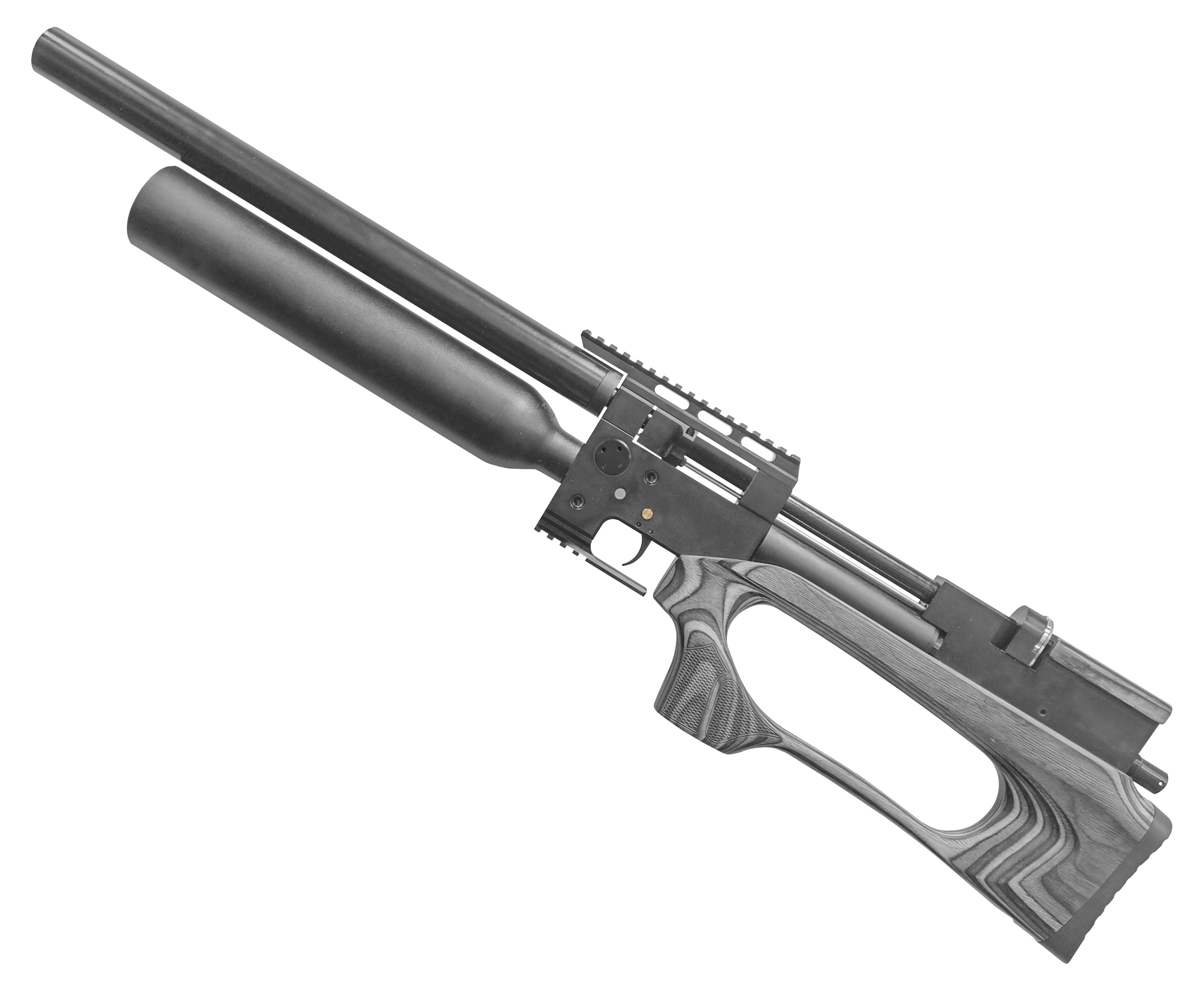 Пневматическая винтовка Storm Zeus Magnum 6.35 мм (PCP, полнотел, 550 мм, колба)