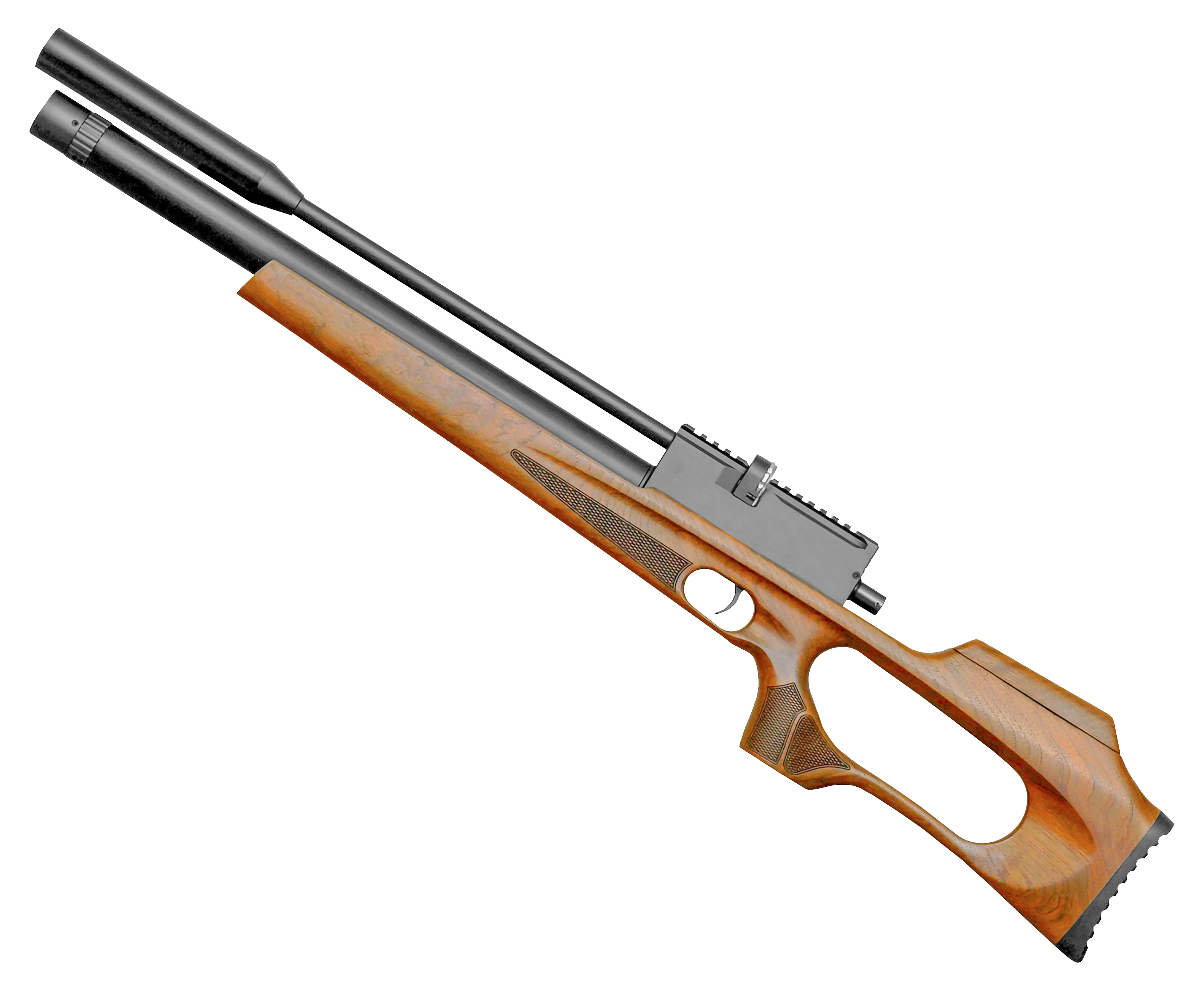 Пневматическая винтовка Storm Goliath Magnum 6.35 мм (полнотел, 470 мм, PCP)