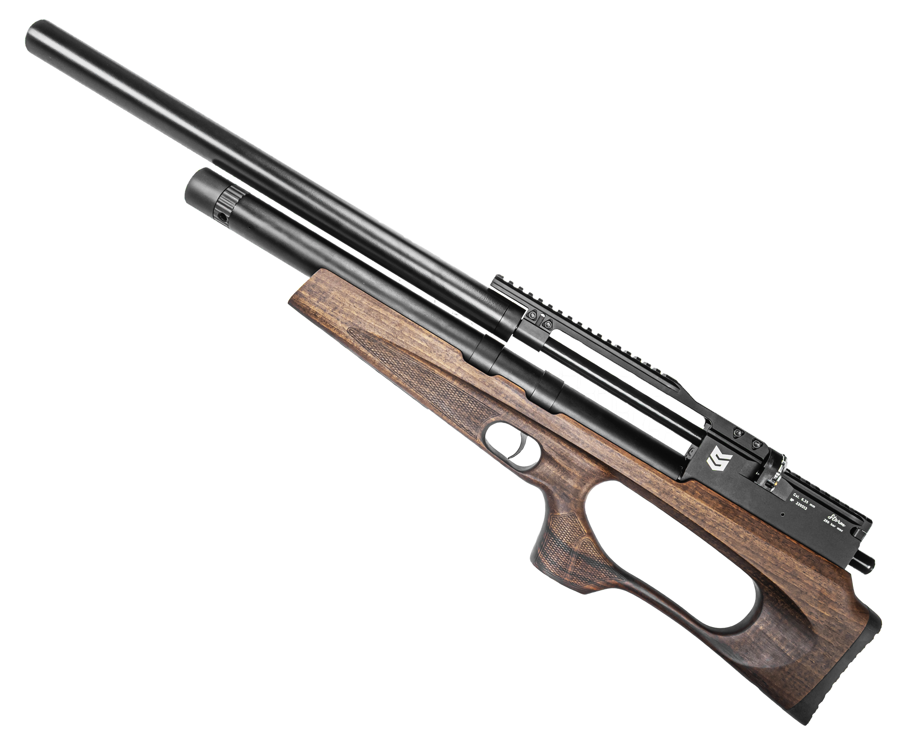 Пневматическая винтовка Storm Goliath Magnum Bullpup 6.35 мм (620 мм, PCP, полнотел)