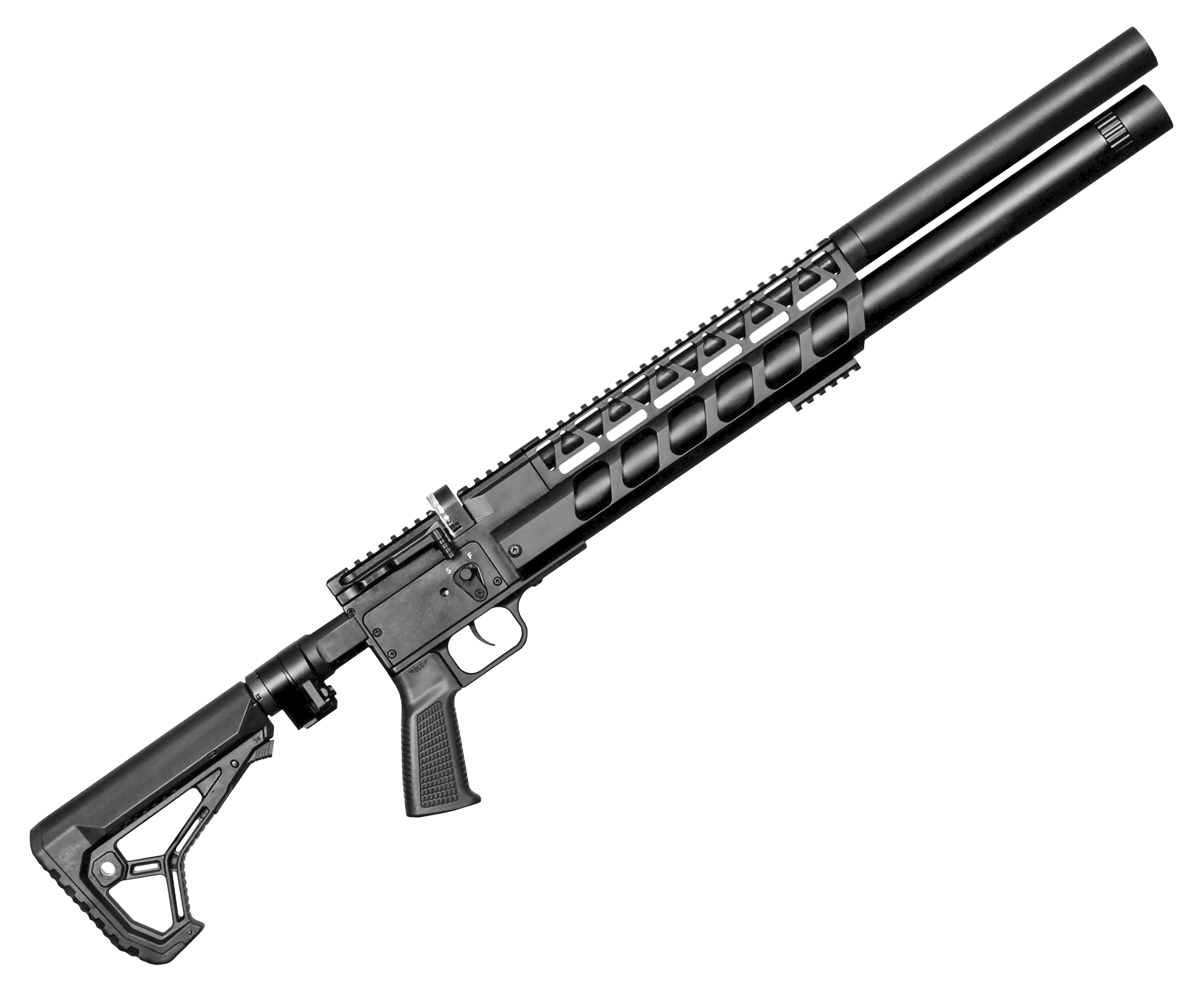 Пневматическая винтовка Storm Goliath Magnum Tactic 5.5 мм (PCP, 470 мм, складной)