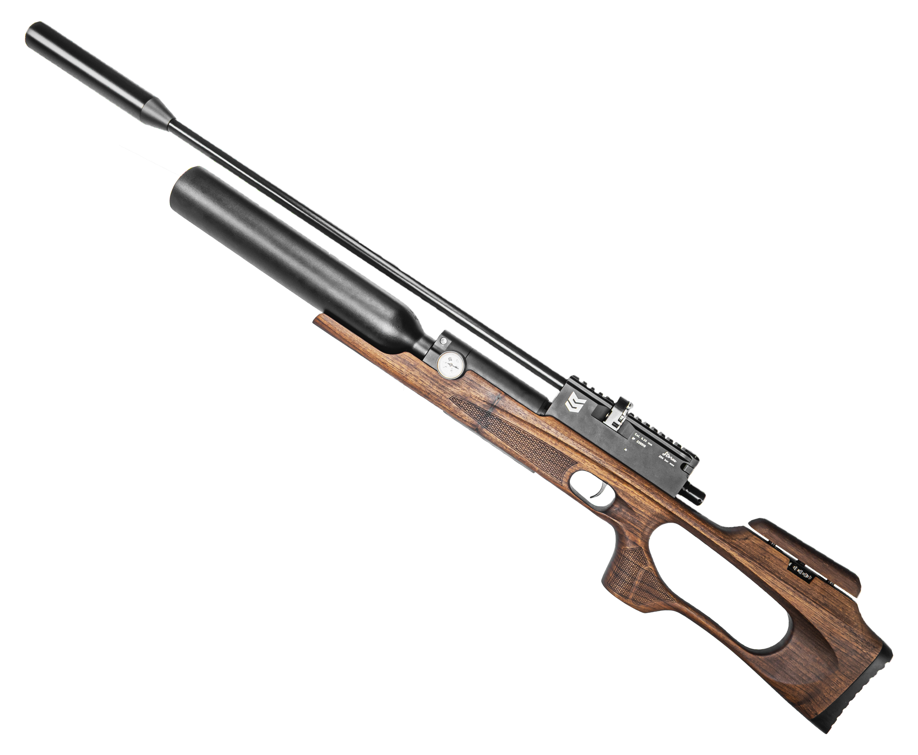 Пневматическая винтовка Storm Titan Magnum 6.35 мм (620 мм, PCP, полнотел, колба)