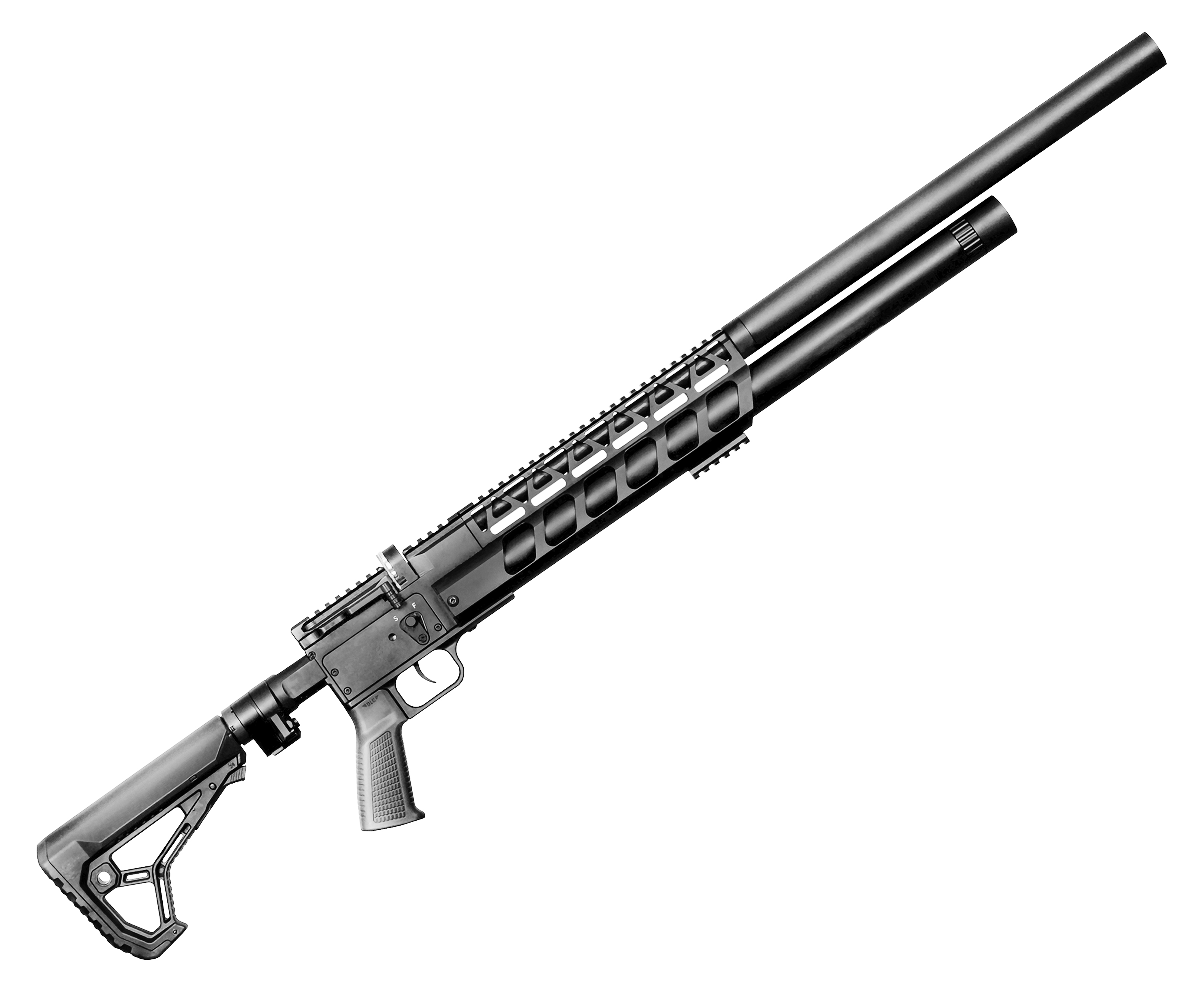 Пневматическая винтовка Storm Goliath Sport Tactic 5.5 мм (620 мм, РСР, складной, полнотел, редуктор)