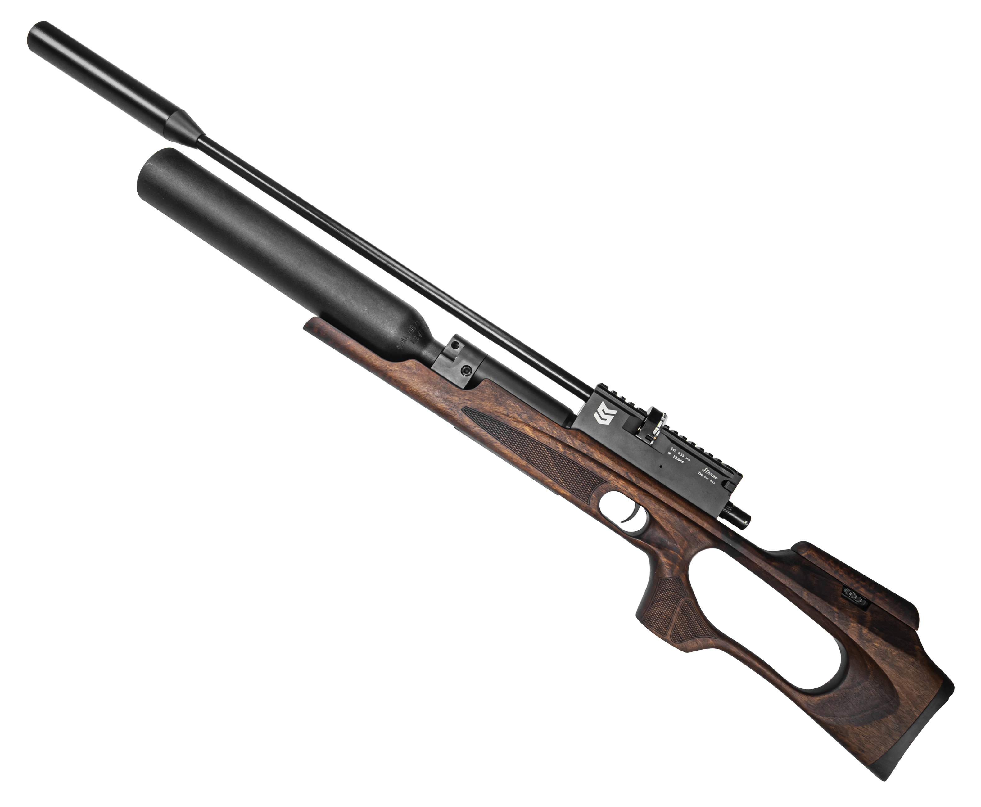 Пневматическая винтовка Storm Titan Sport 6.35 мм (РСР, 550 мм, полнотел, редуктор, колба)