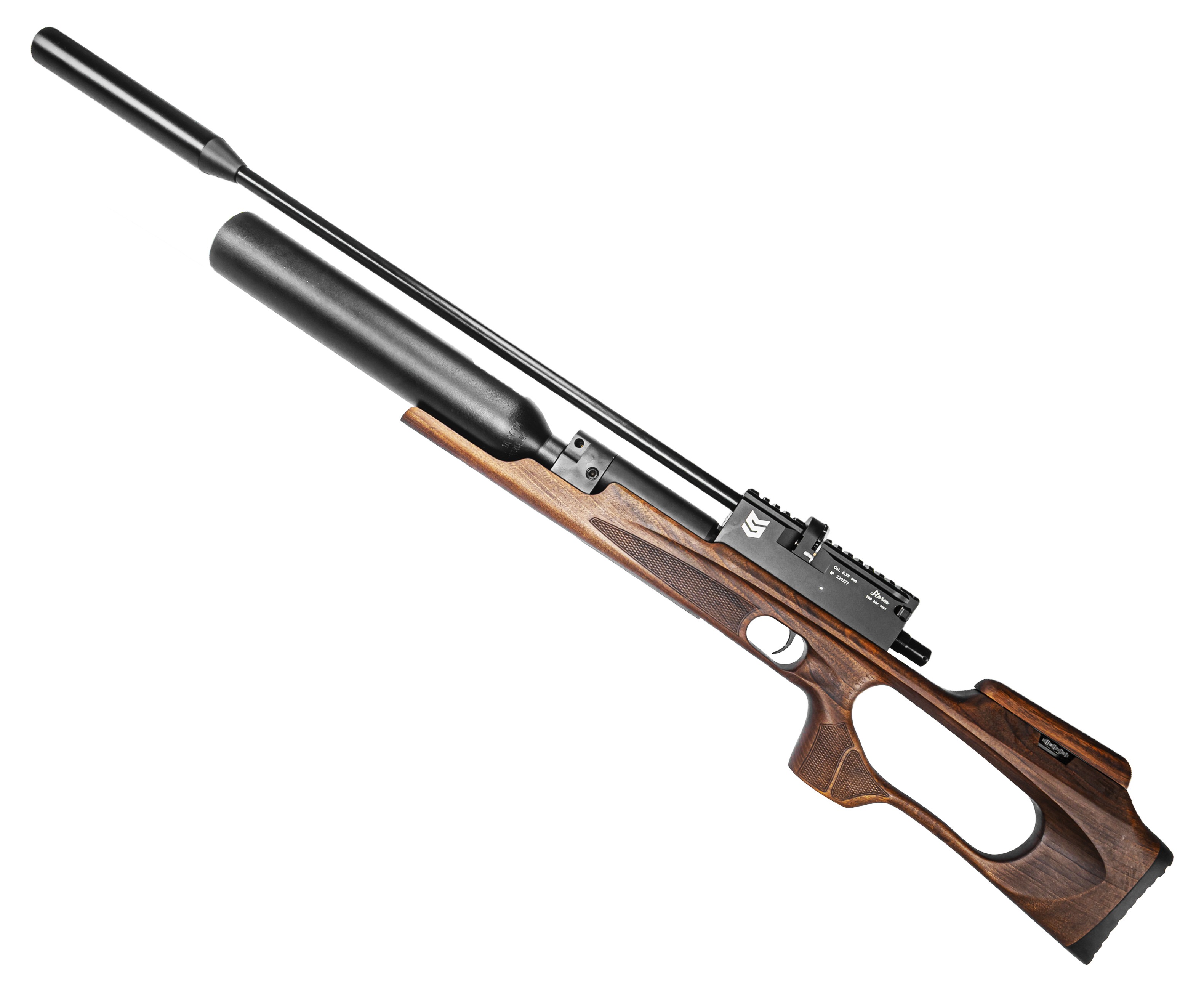 Пневматическая винтовка Storm Titan Sport 6.35 мм (редуктор, РСР, 620 мм, полнотел, колба)