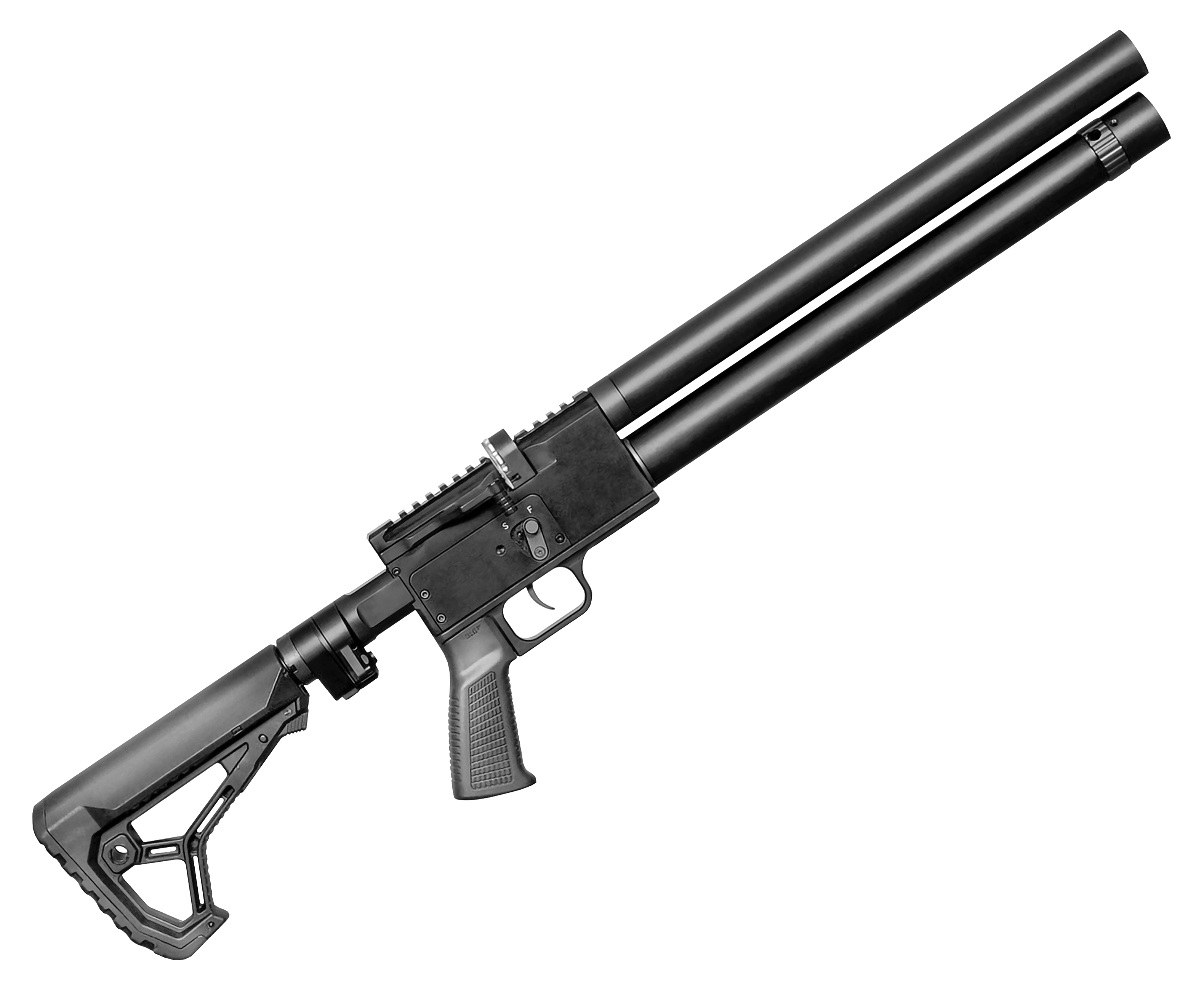 Пневматическая винтовка Storm Minigun Sport Tactic 5.5 мм (редуктор, 320 мм, складной, РСР)