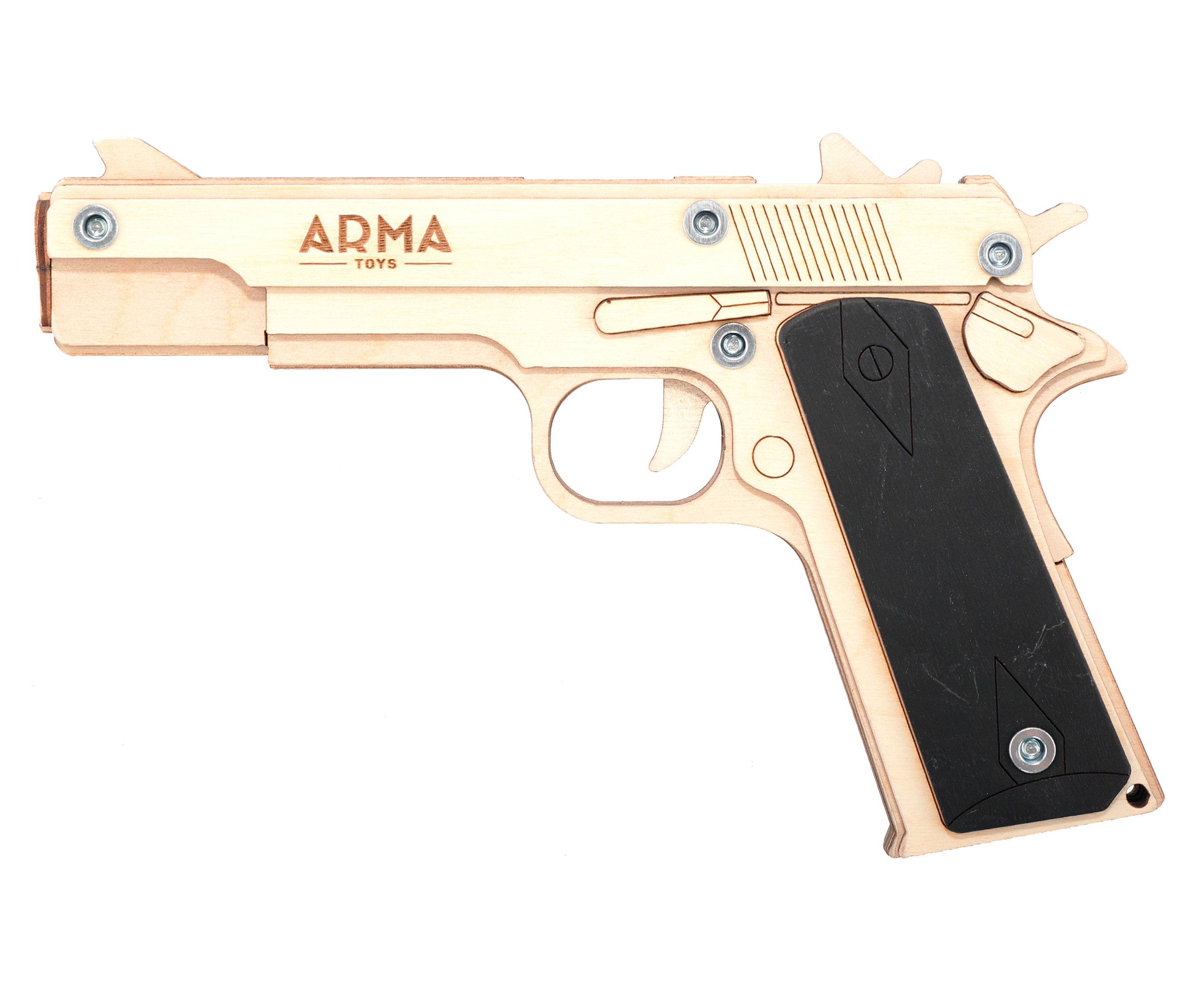 Резинкострел Arma Toys пистолет Кольт (макет, Colt 1911, AT022)