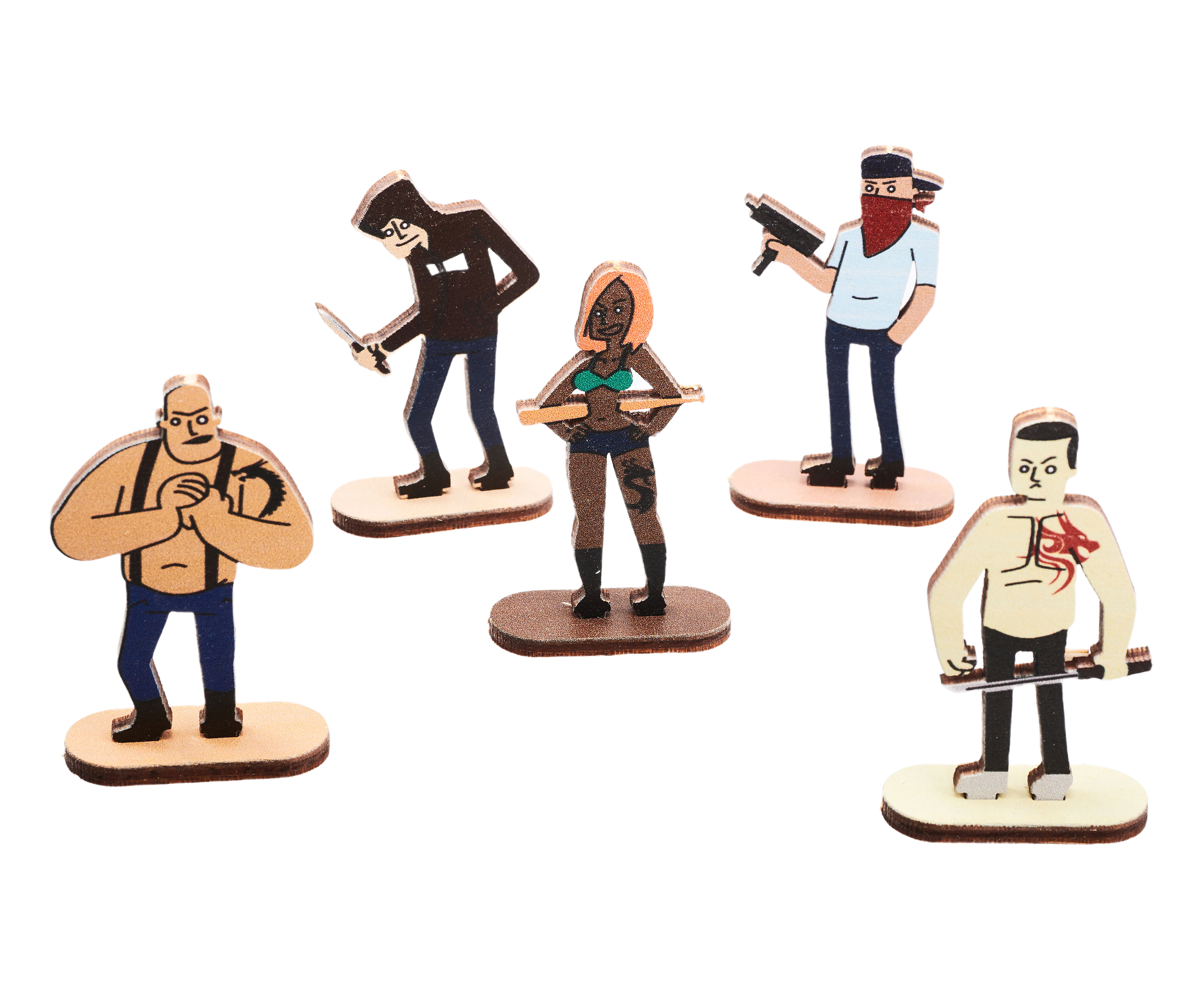 Комплект мишеней Arma Toys Хулиганы (5 шт, AT014H)