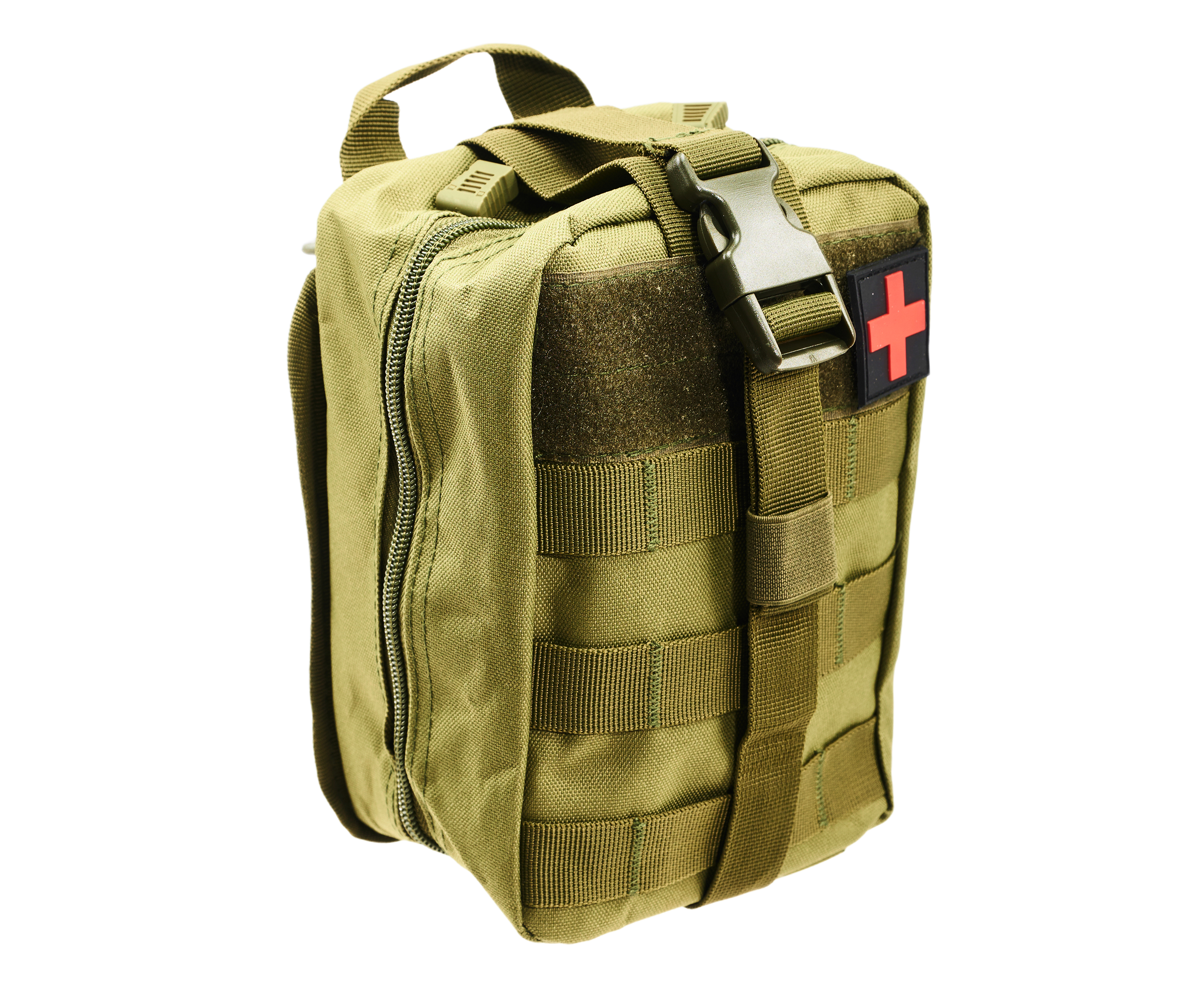 Медицинский подсумок Brave Hunter PK021 (Хаки, отрывной, M.O.L.L.E)