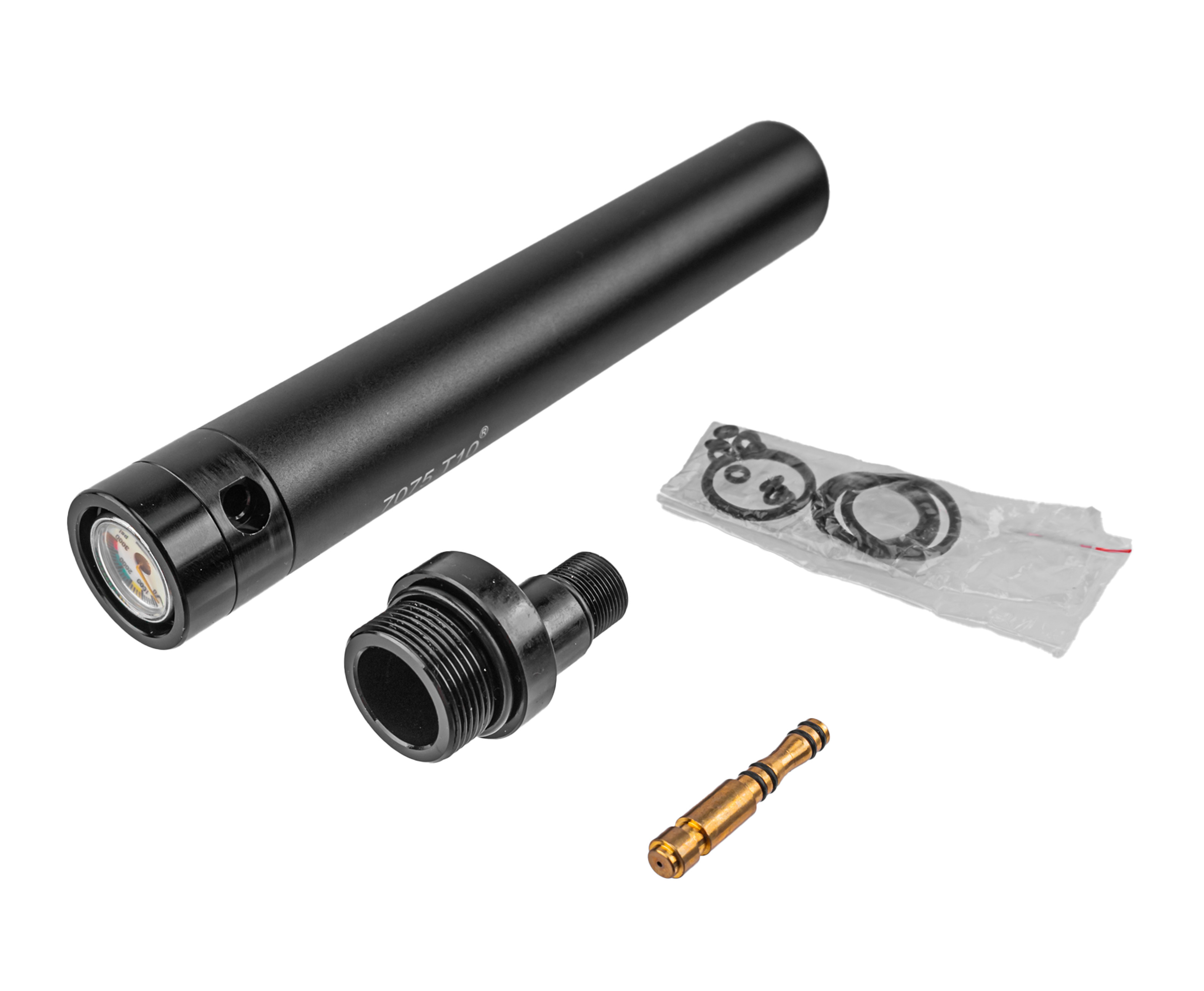 Комплект модернизации Snow peak CP2, Black Strike B024 (Zark SM-1521-A, переделка в PCP пистолет, КИТ)
