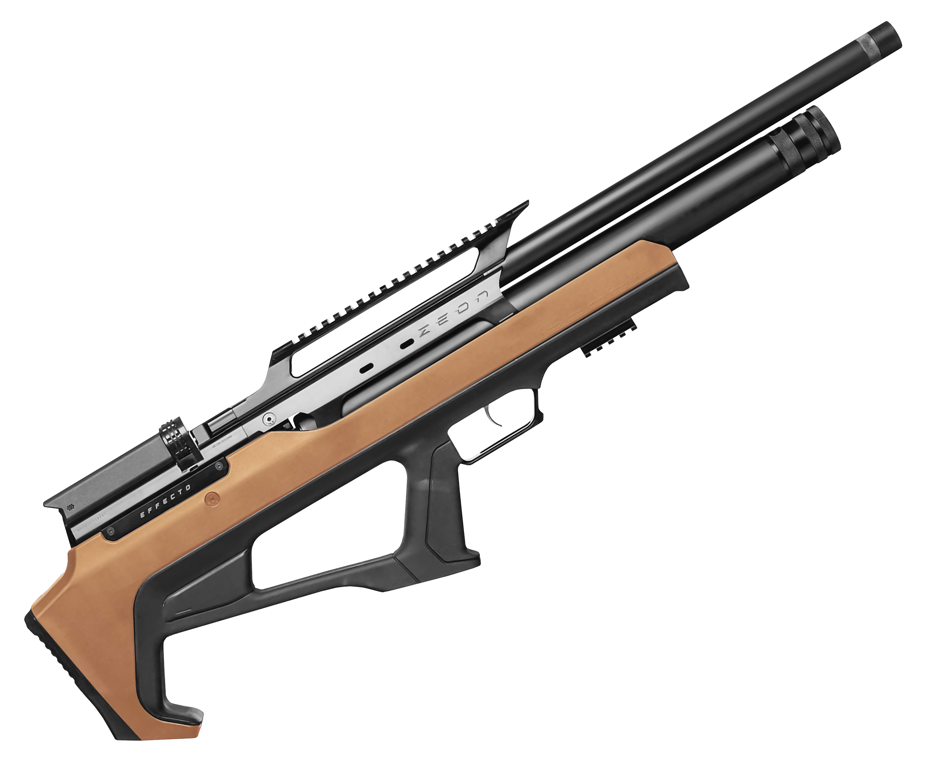 Пневматическая винтовка Huglu Effecto Zeon Brown 5.5 мм (Lothar Walther, коричневый)