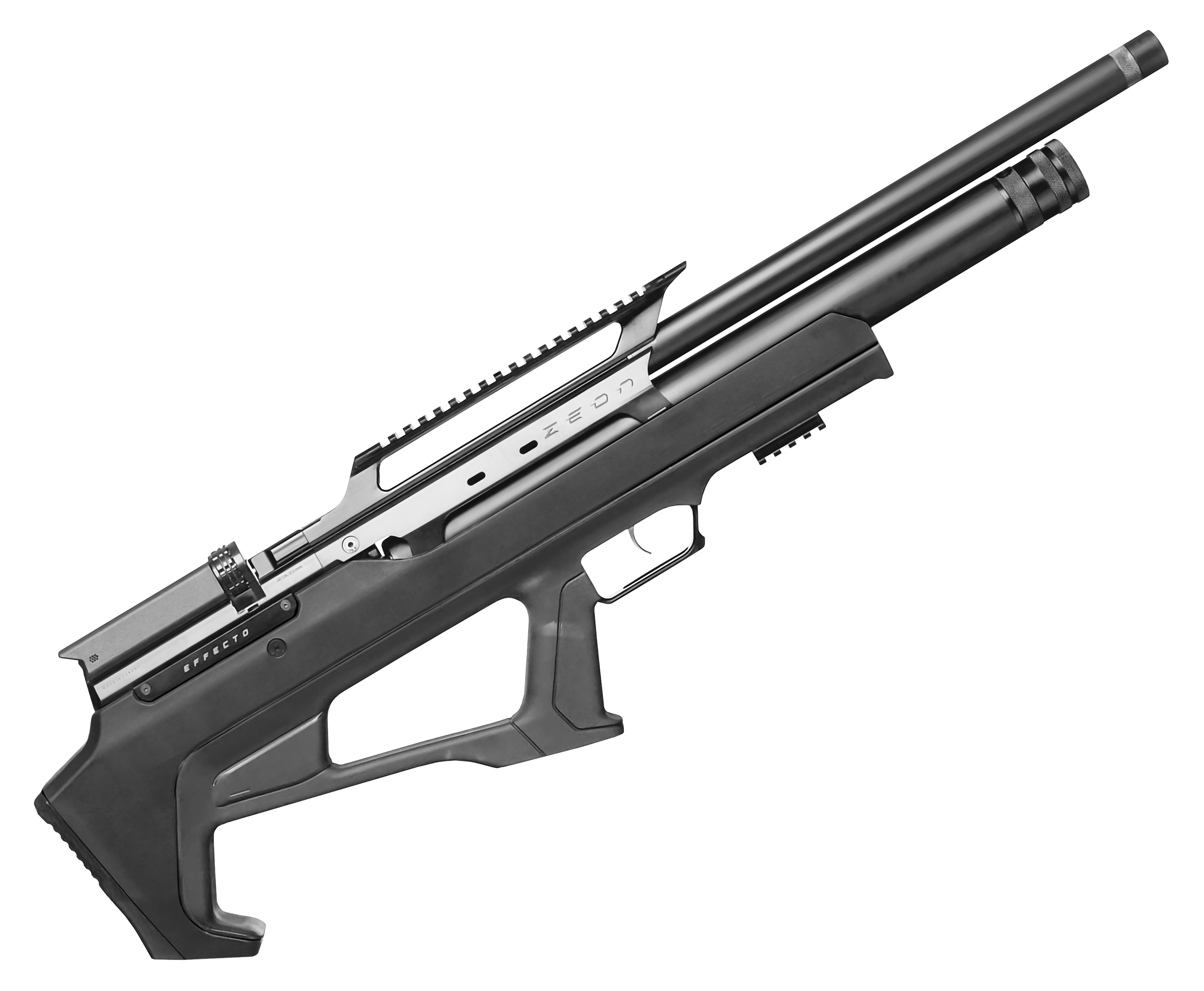 Пневматическая винтовка Huglu Effecto Zeon Black 6.35 мм (Lothar Walther, черный)