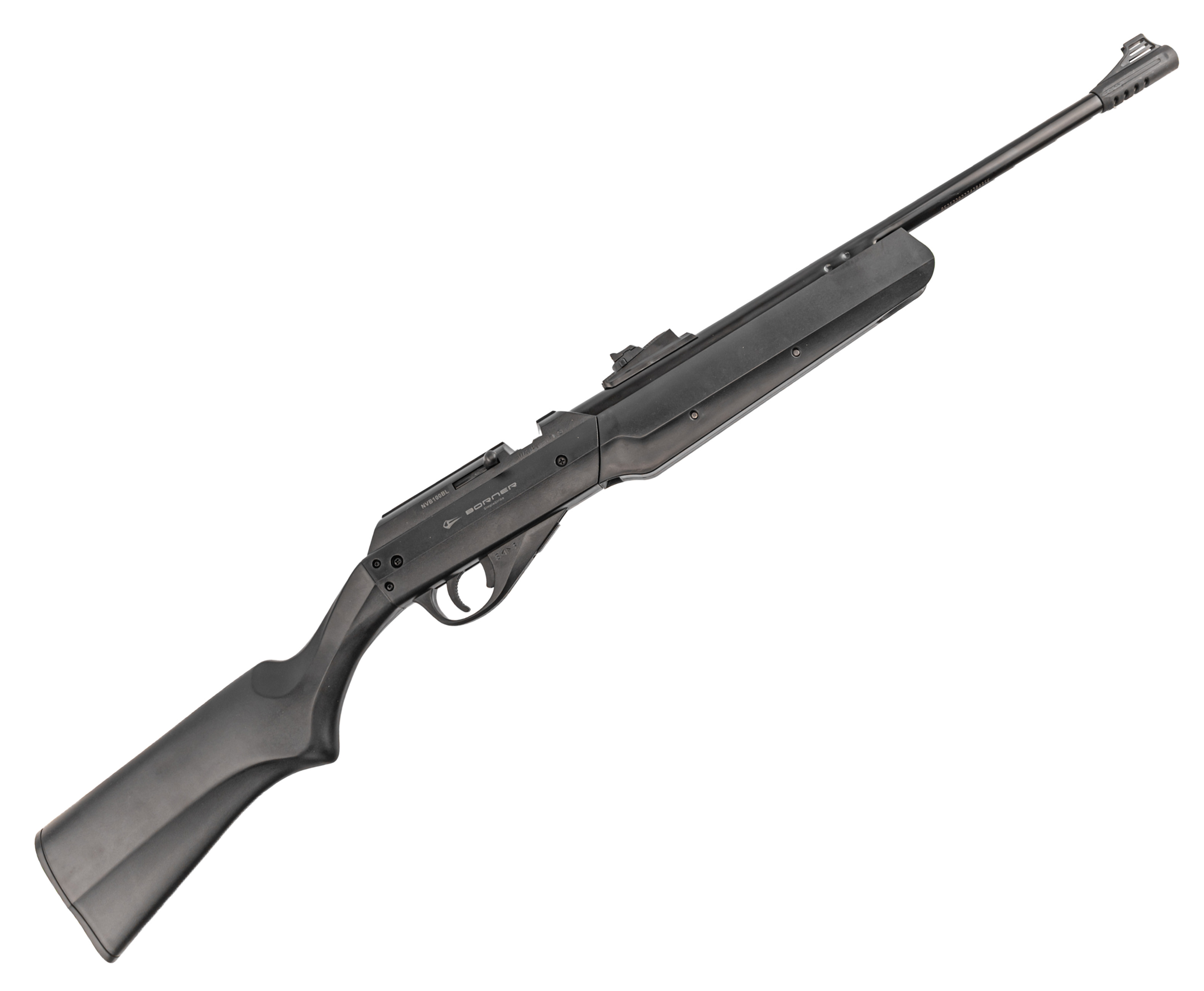 Пневматическая винтовка Borner Simple Strike Black 4.5 мм (3 Дж, черный)