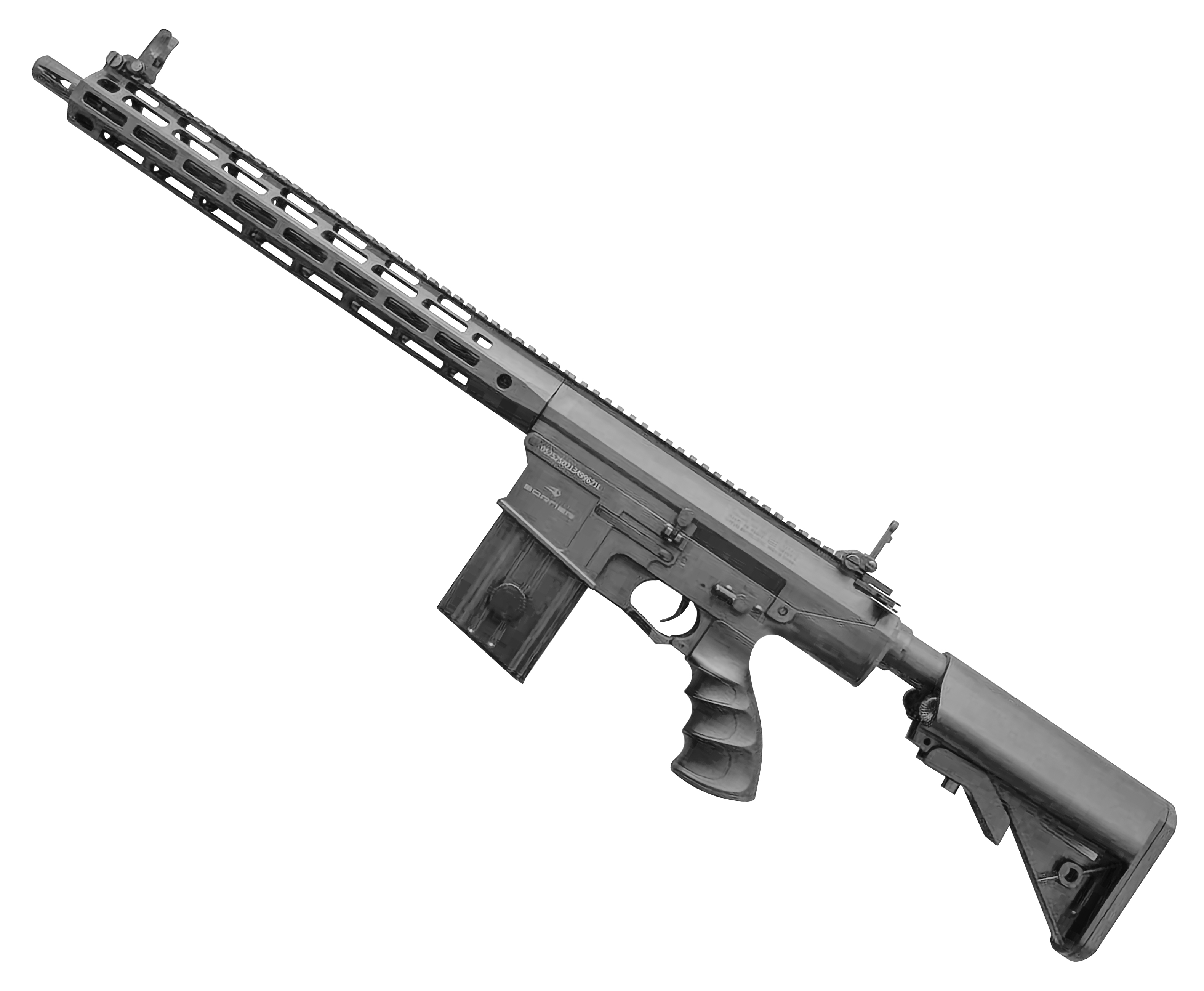 Пневматическая винтовка Borner Pulse Fire 4.5 мм (3 Дж, черный, Full Auto)