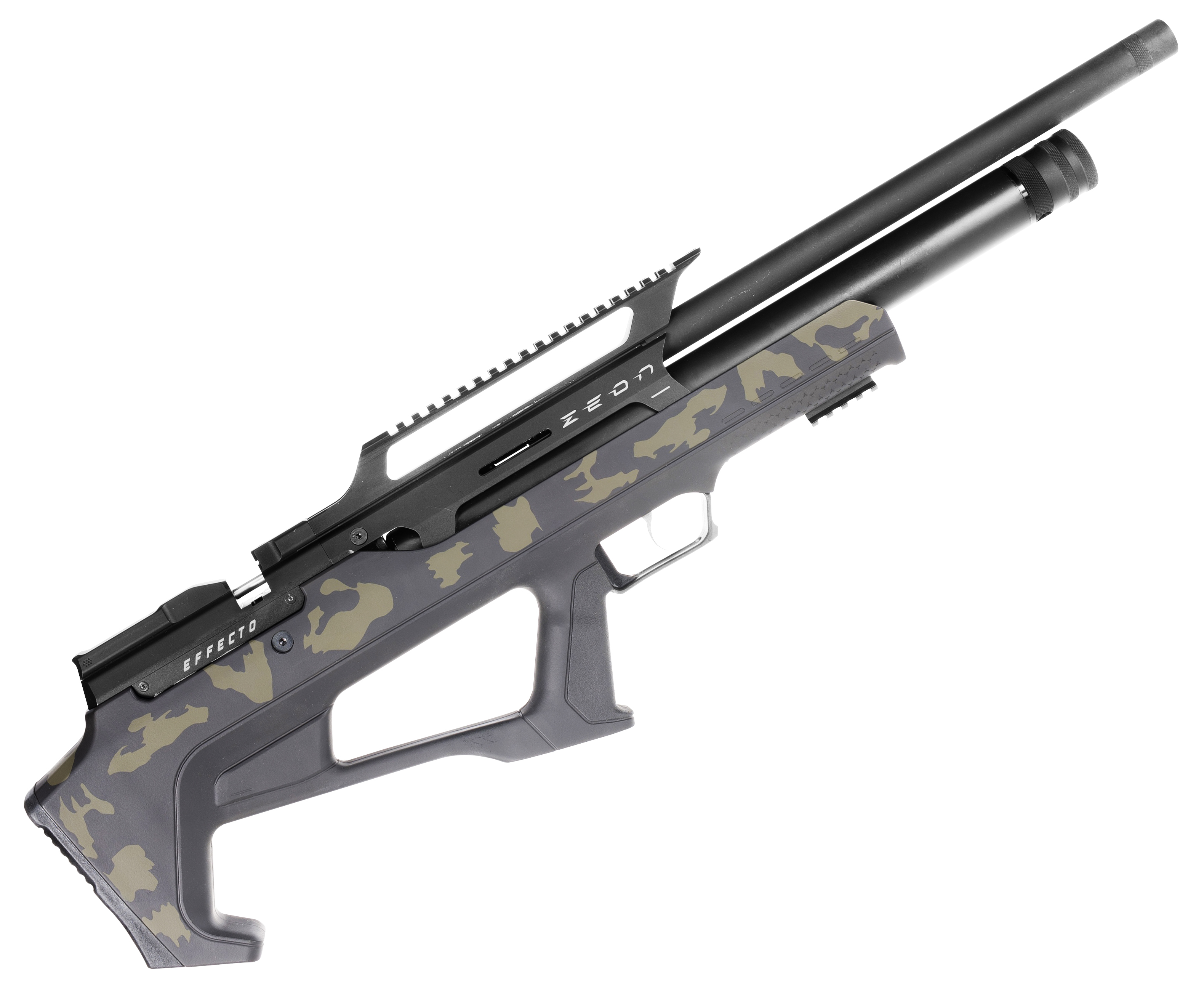 Пневматическая винтовка Huglu Effecto Zeon Khaki Camo 6.35 мм (Lothar Walther, камуфляж)