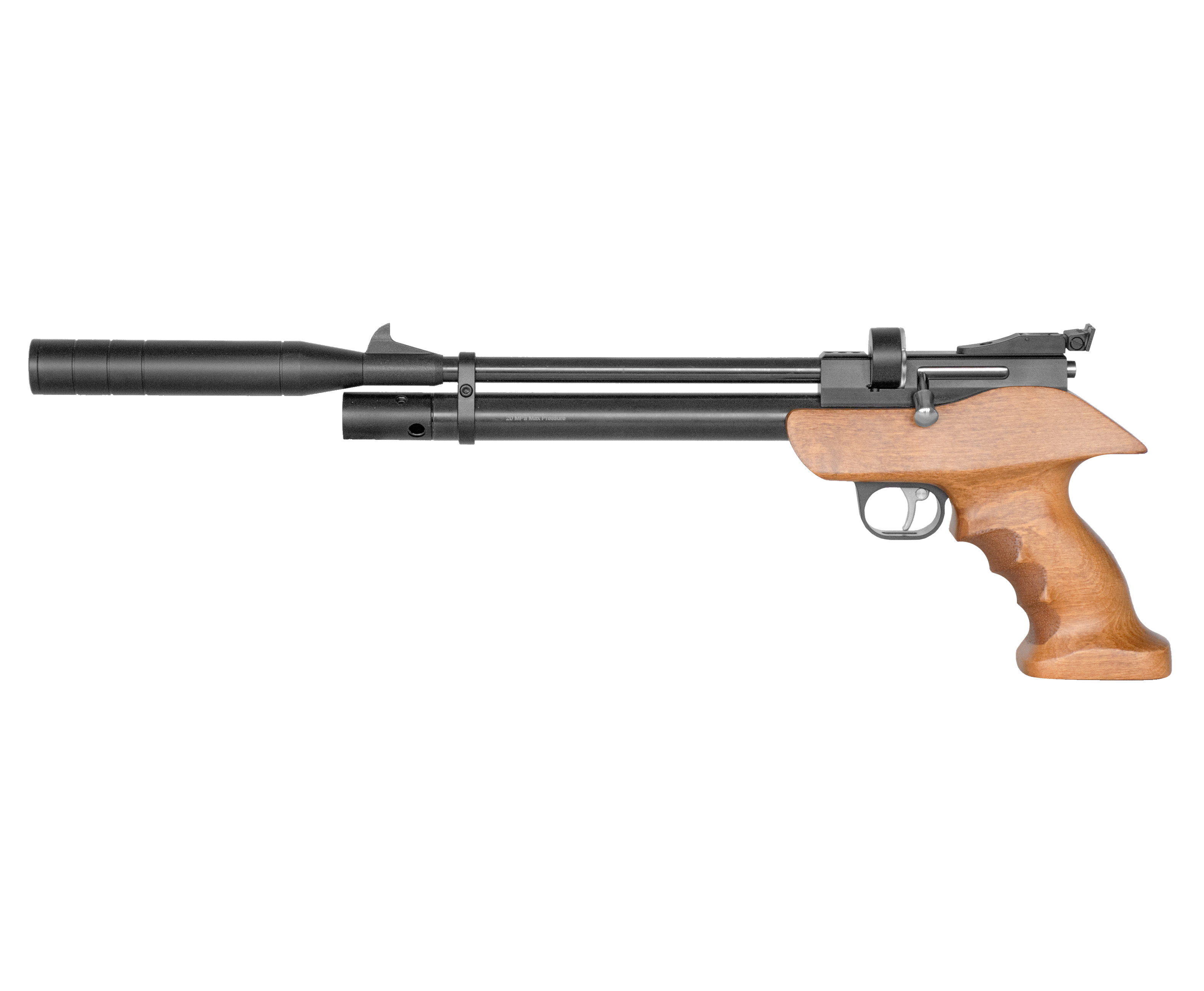 Пневматический пистолет Snowpeak PP800R 4.5 мм (PCP, бук)