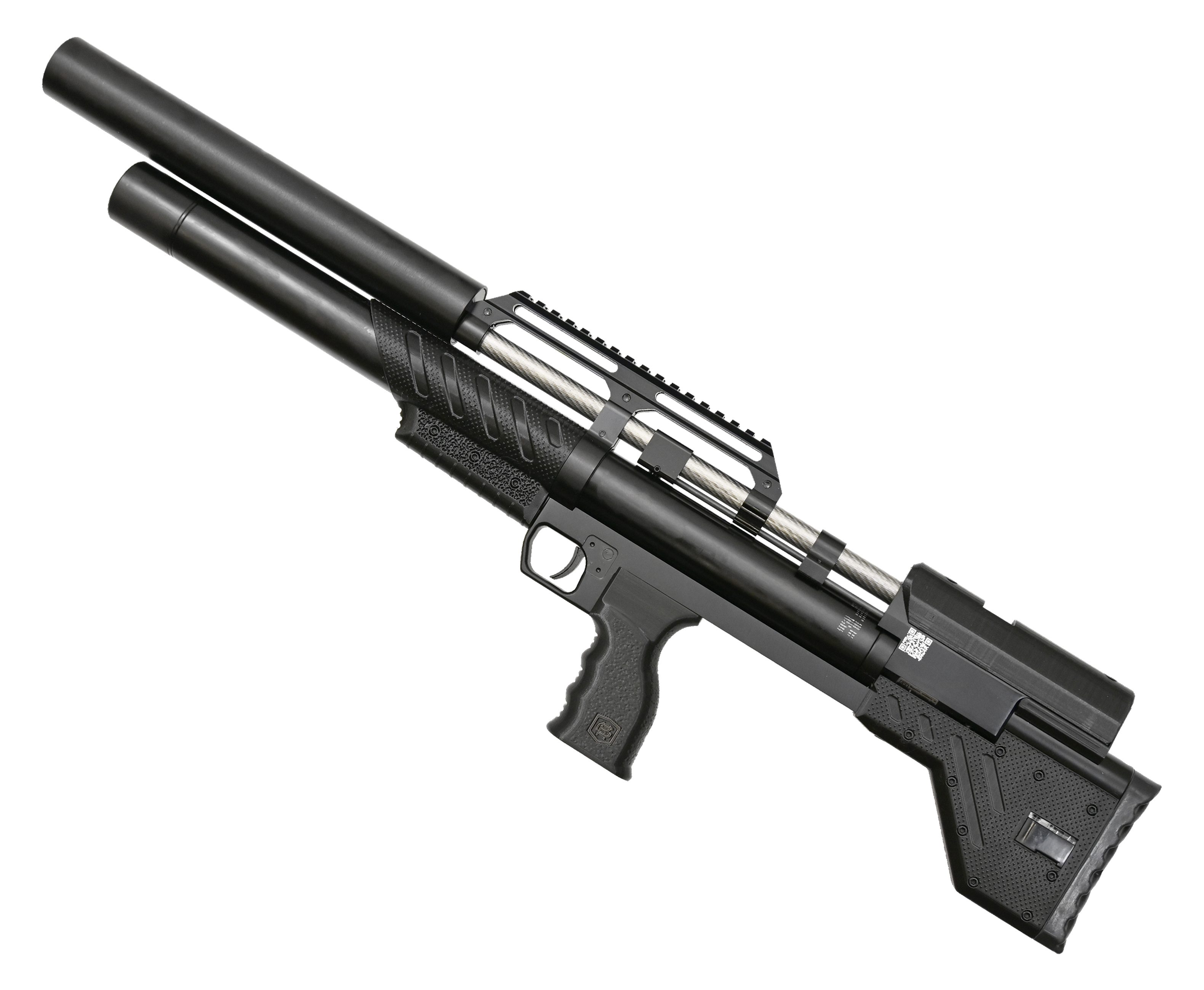 Пневматическая винтовка KrugerGun Снайпер BullPup 6.35 мм (прямоток, пластик, 500 мм, резервуар 510, передний взвод)