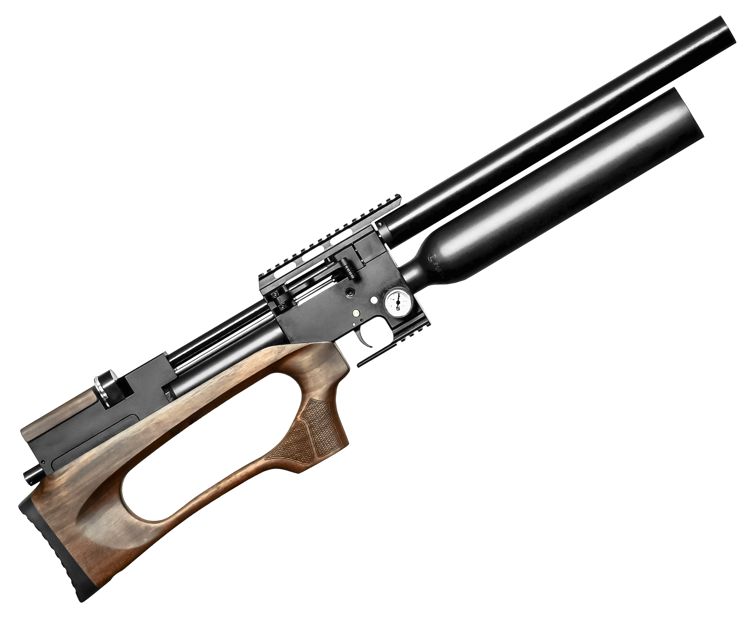 Пневматическая винтовка Storm Zeus Sport 6.35 мм (PCP, под полнотел, 550 мм, колба 620 куб. см.)