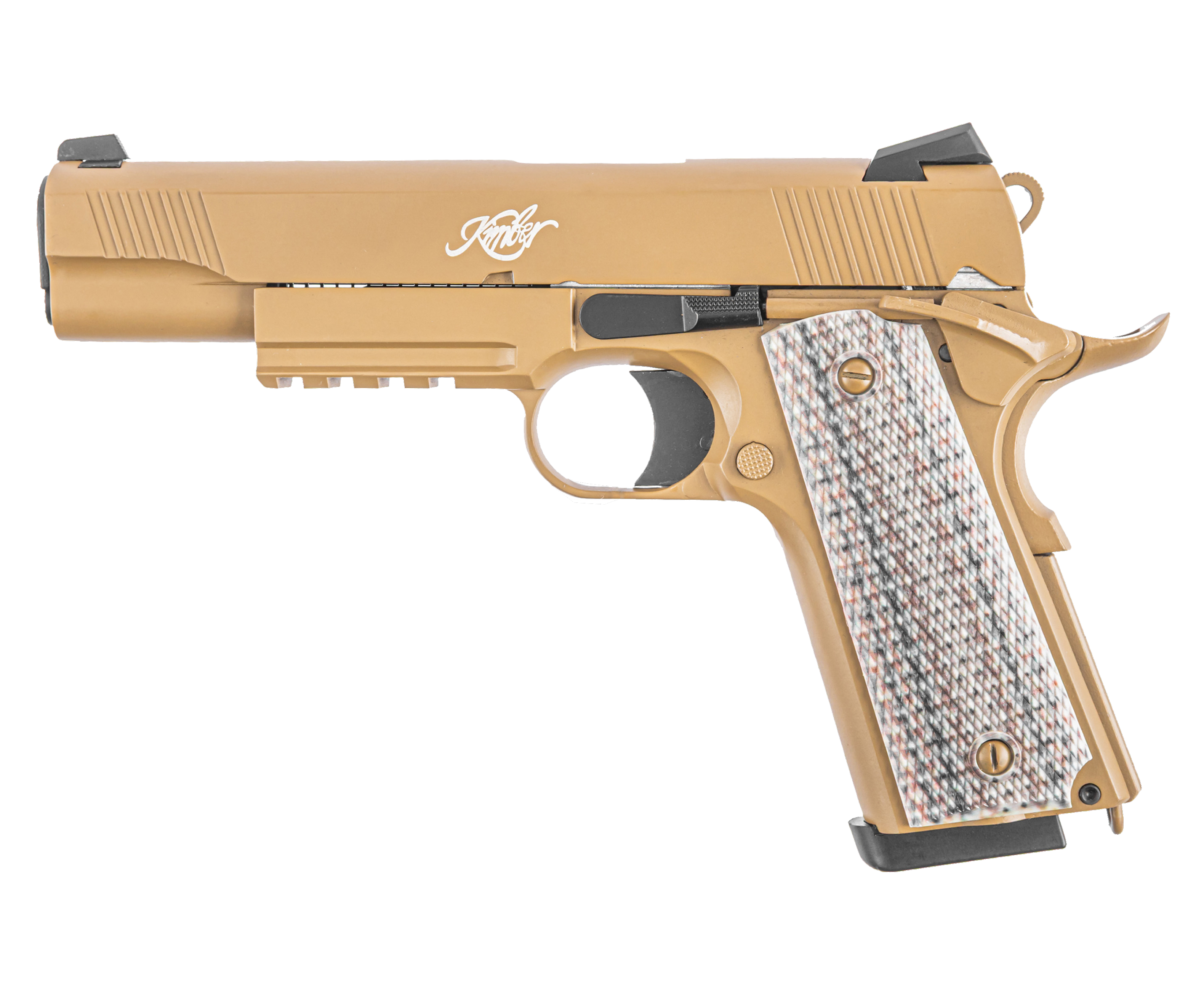 Страйкбольный пистолет Double Bell CLT M45A1 (DB-740, Кольт, Green Gas, 6 мм, Tan)