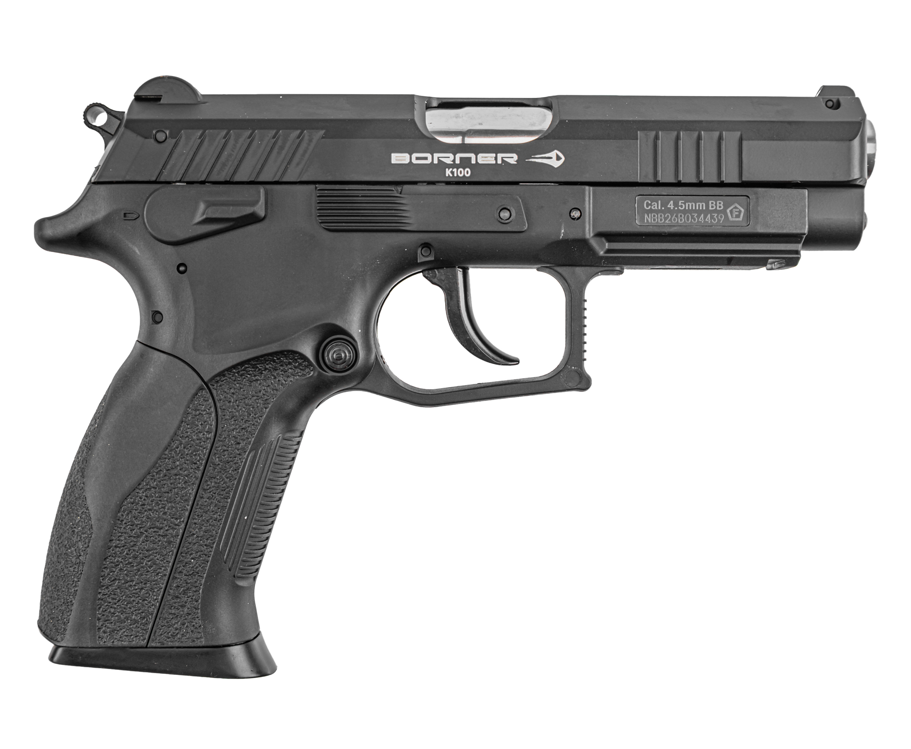 Пневматический пистолет Borner K100 4.5 мм (CO2, Grand Power)
