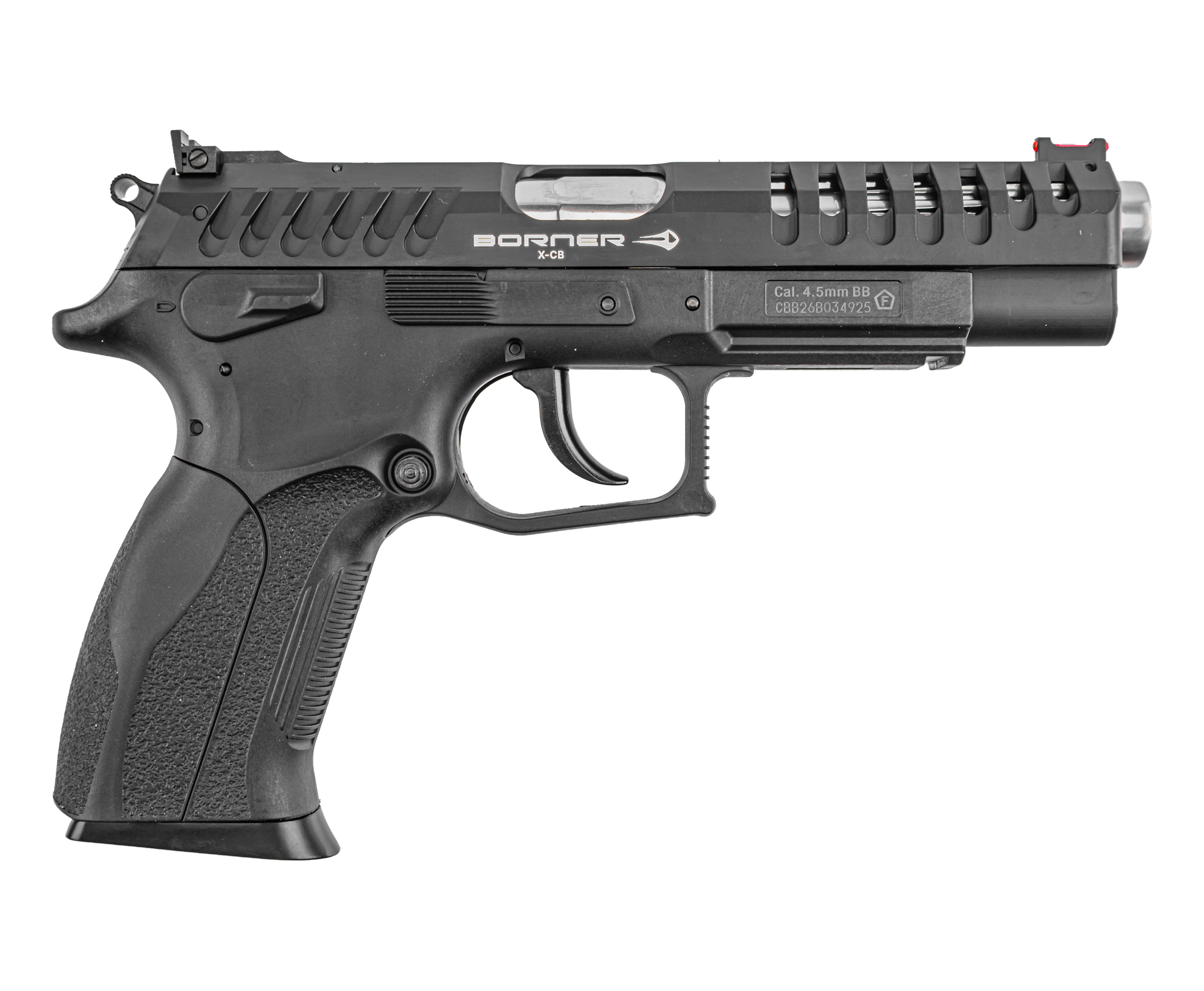 Пневматический пистолет Borner X-CB 4.5 мм (CO2, Blowback)