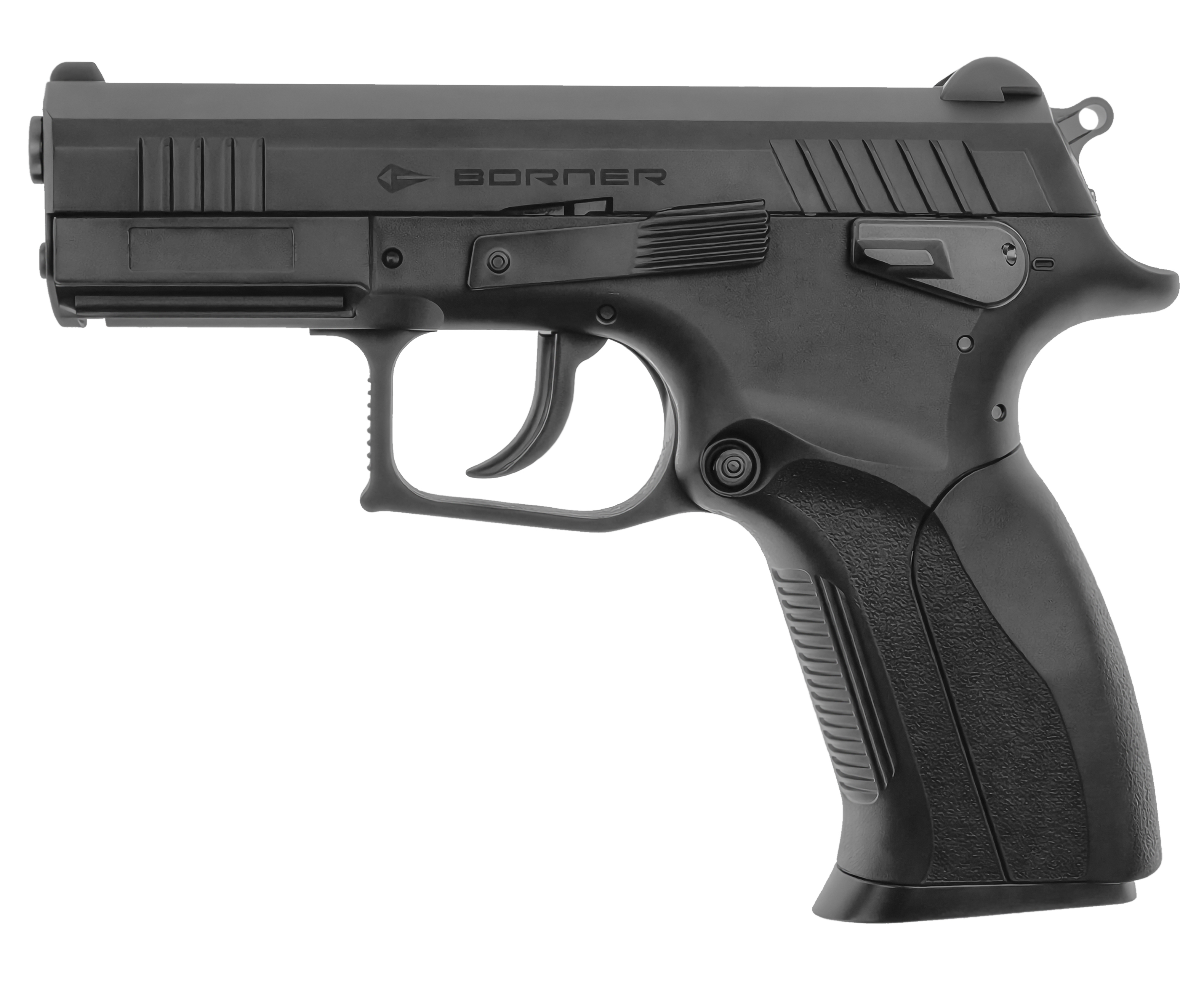 Пневматический пистолет Borner P1 Blowback 4.5 мм (CO2, Grand Power)