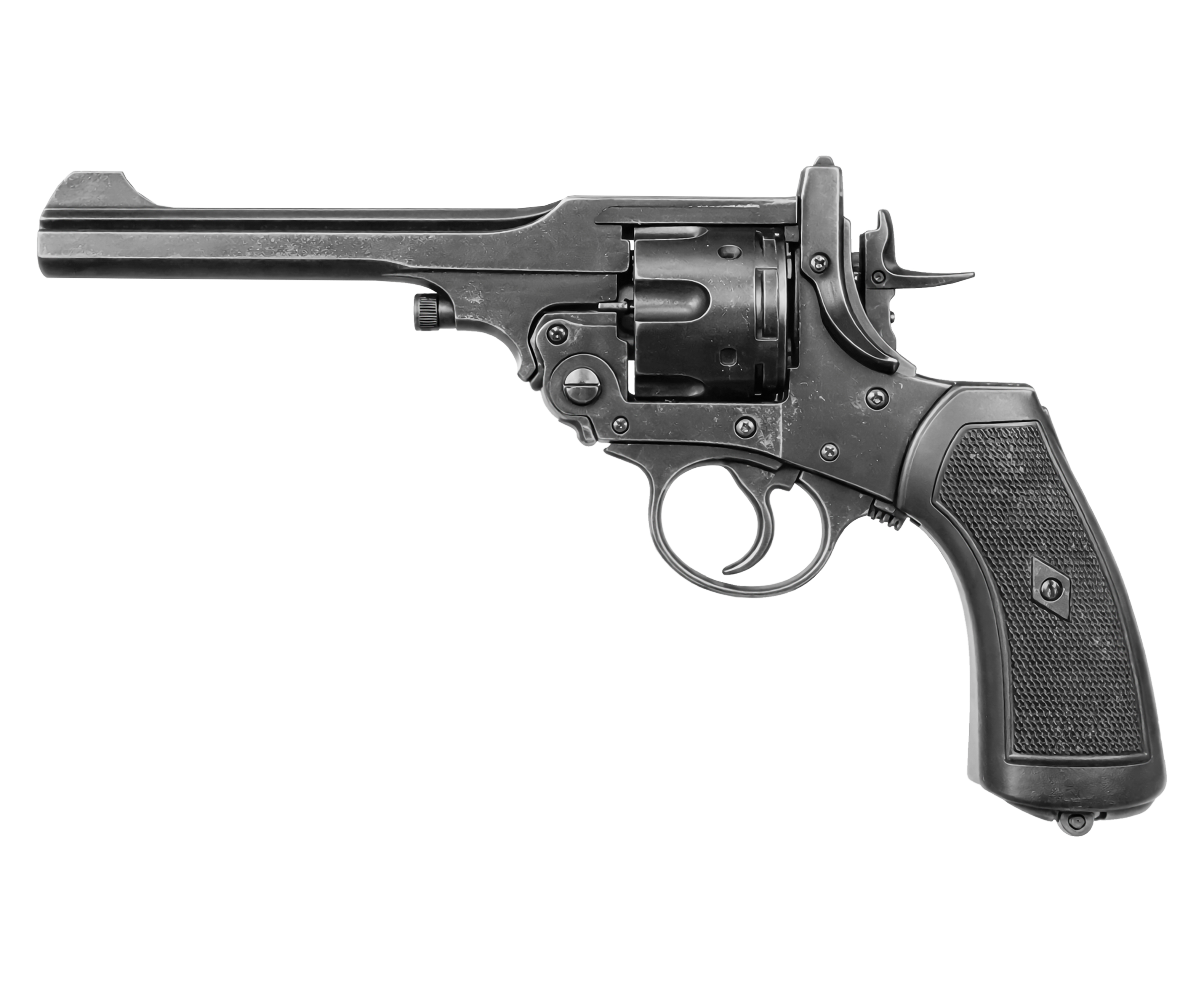 Пневматический револьвер Borner WS 4.5 мм (Webley Scott, Old, пулевой)