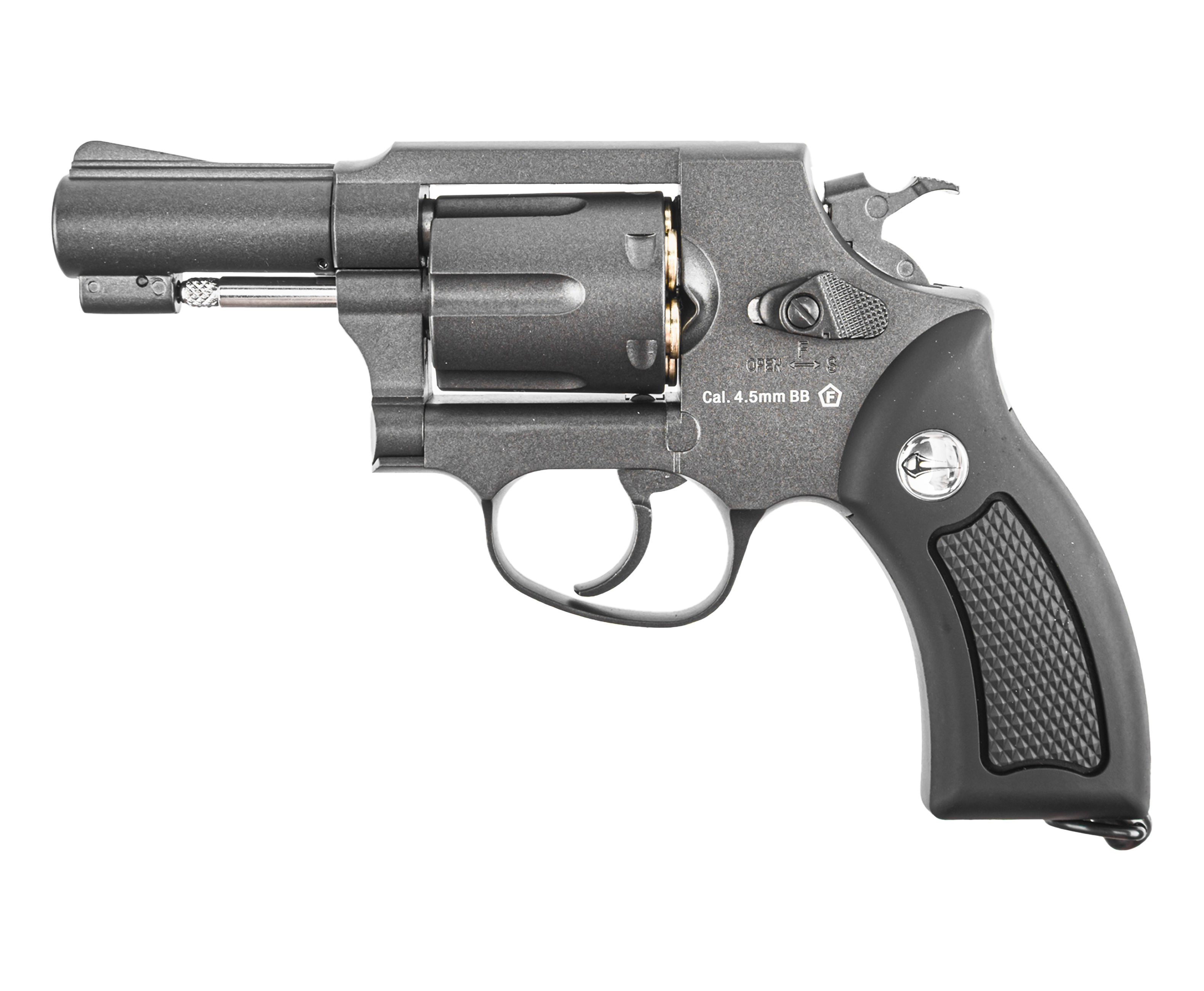 Пневматический револьвер Borner 731 4.5 мм (Smith Wesson, black)