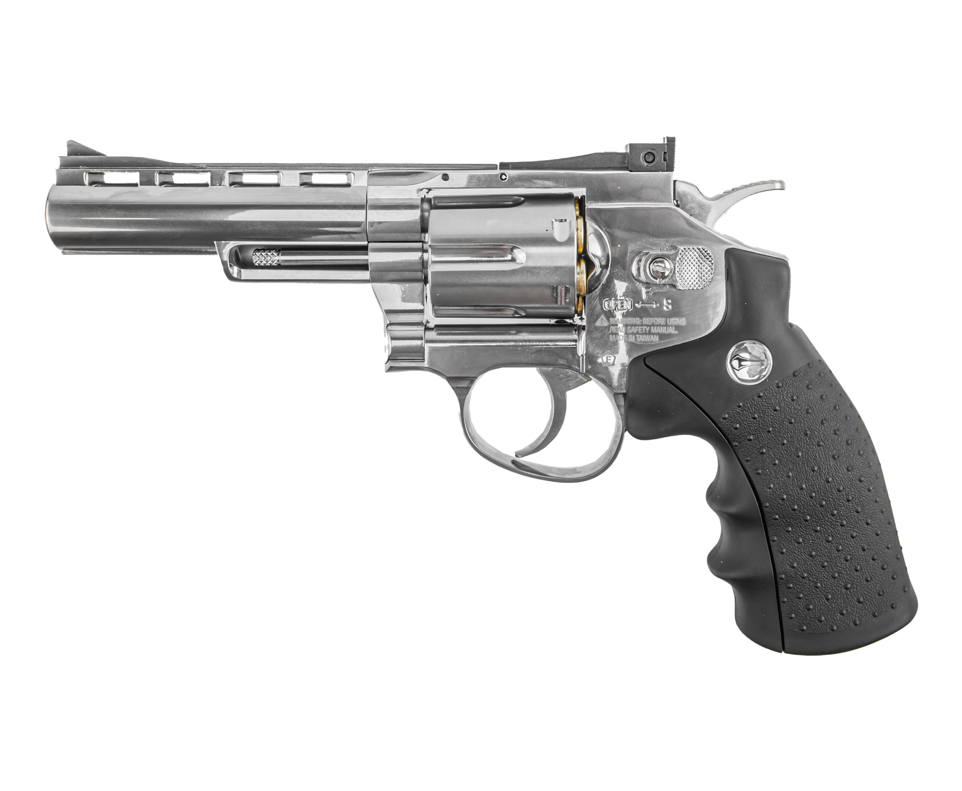 Пневматический револьвер Borner 701 4.5 мм (Smith Wesson, silver)