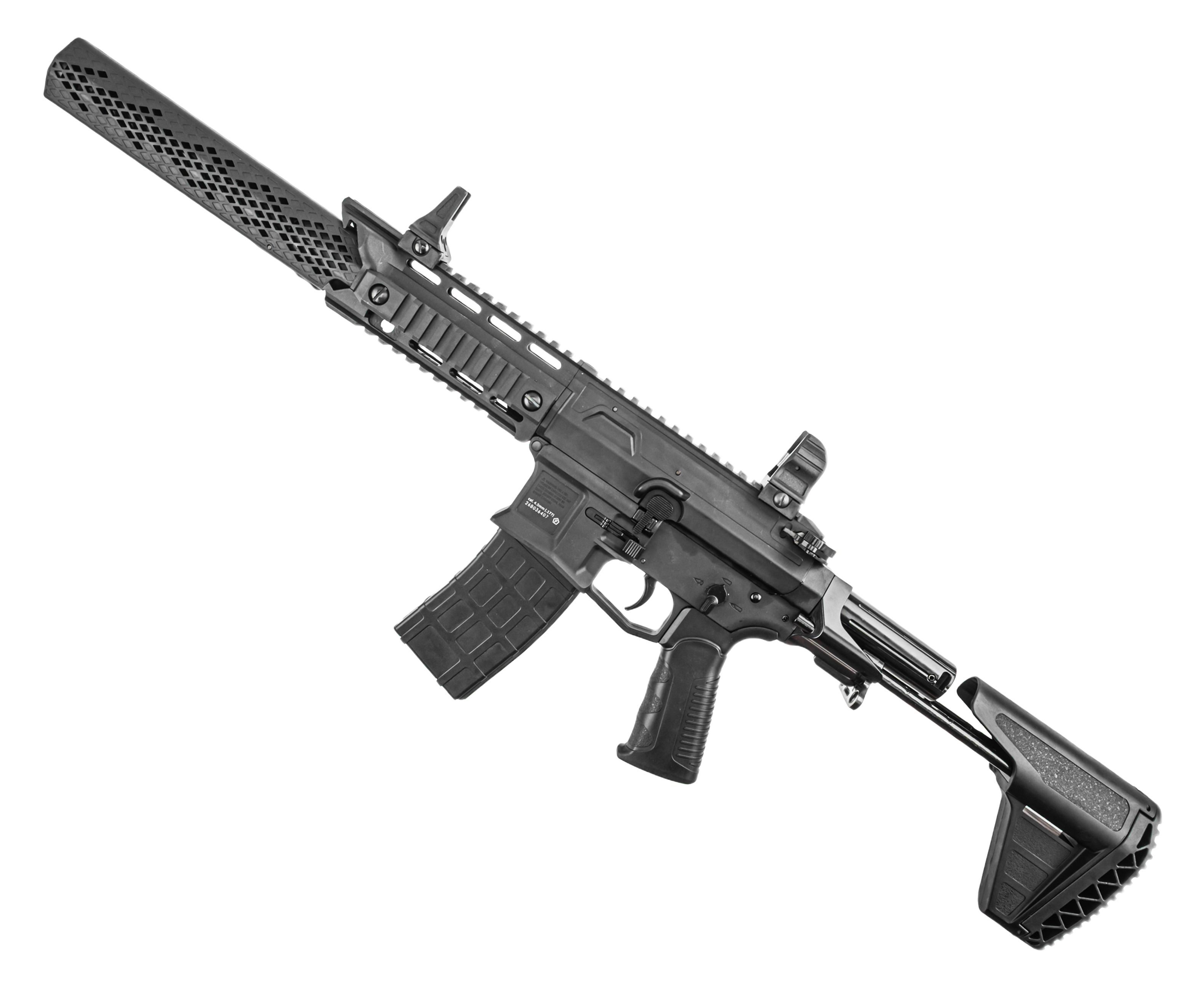 Пневматическая винтовка Borner ARL 4.5 мм (AR-15, CO2)