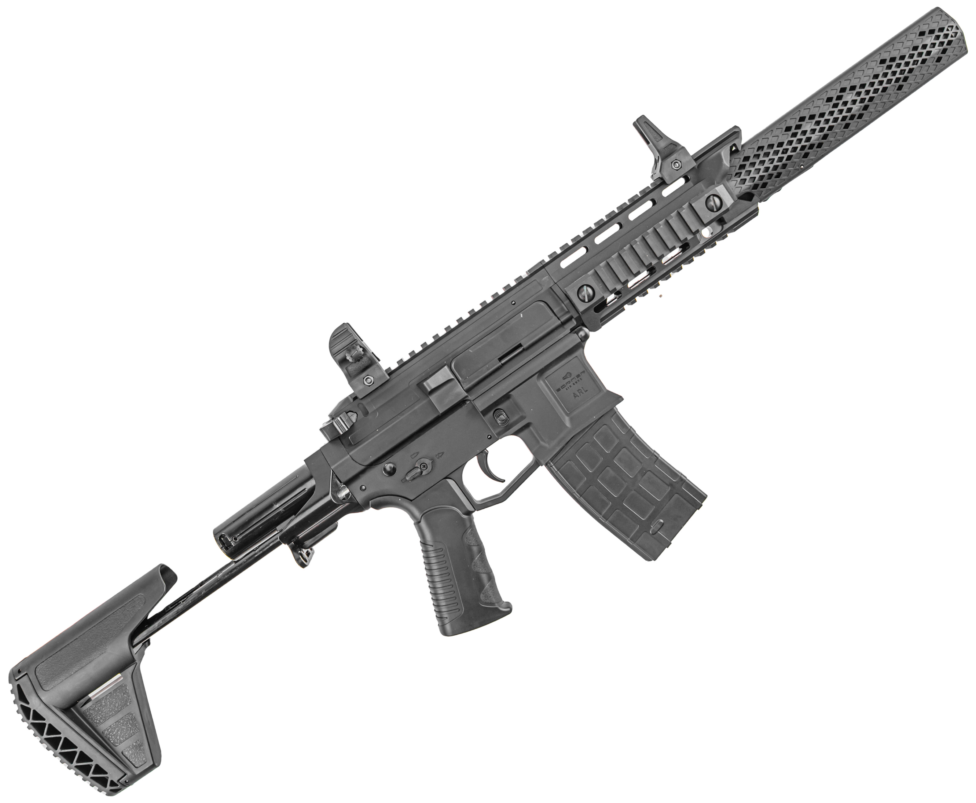 Пневматическая винтовка Borner ARL 4.5 мм (AR-15, CO2, Full Auto)