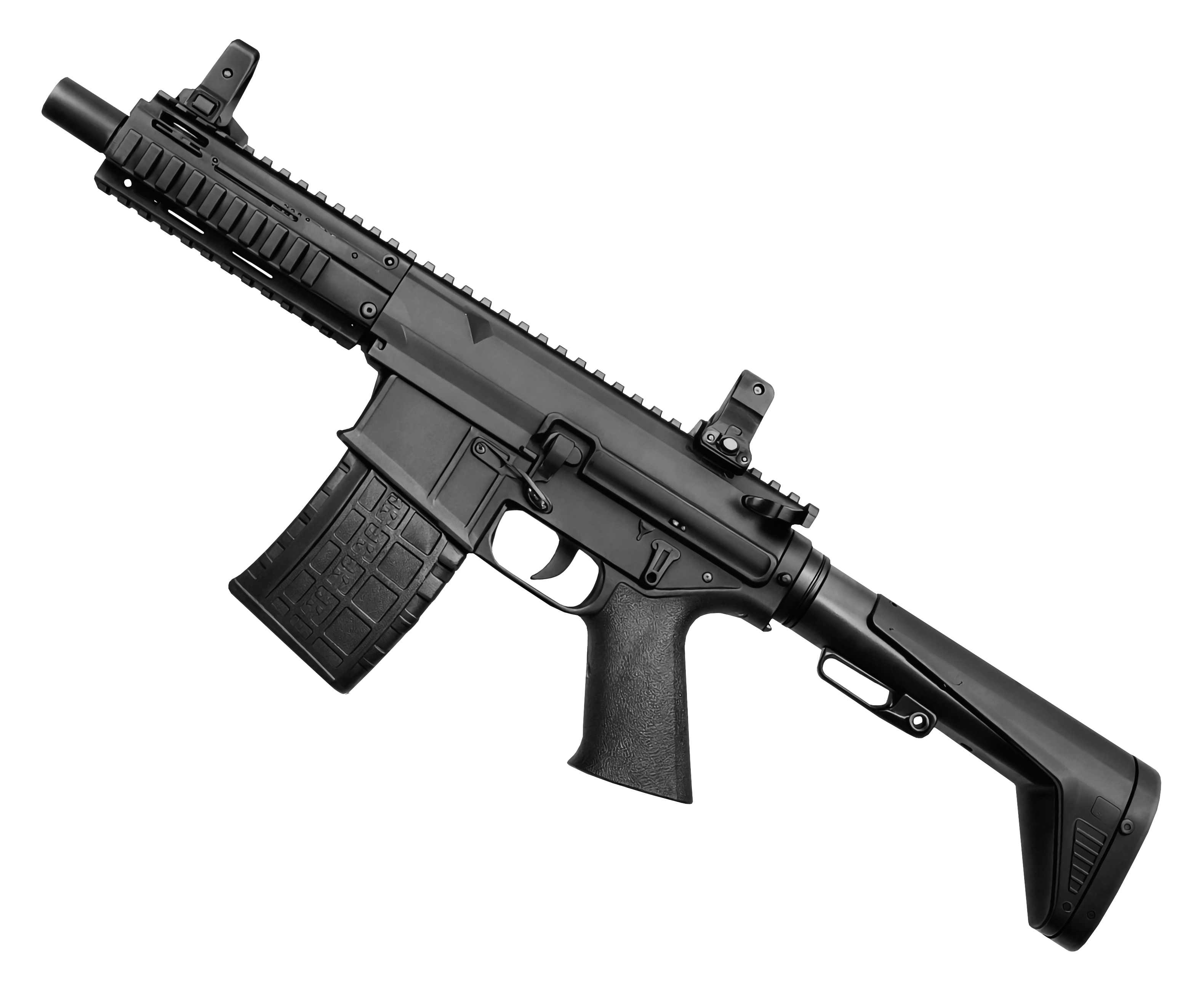 Пневматическая винтовка Borner AR 4.5 мм (AR-15, compact, CO2)