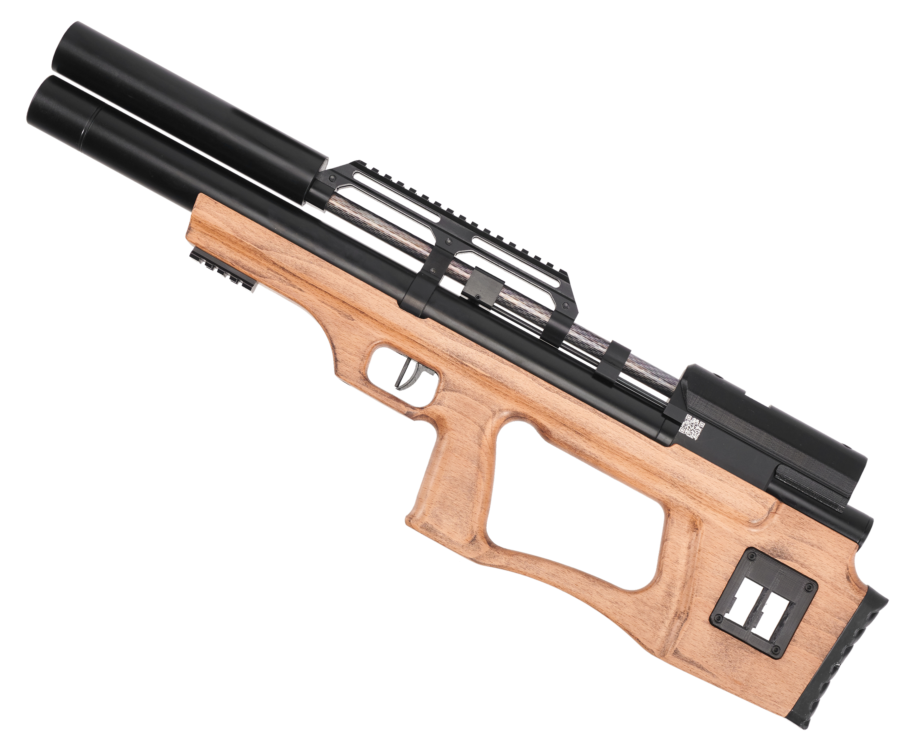 Пневматическая винтовка KrugerGun Снайпер BullPup 6.35 мм (420 мм, резервуар 510, передний взвод, прямоток, дерево)