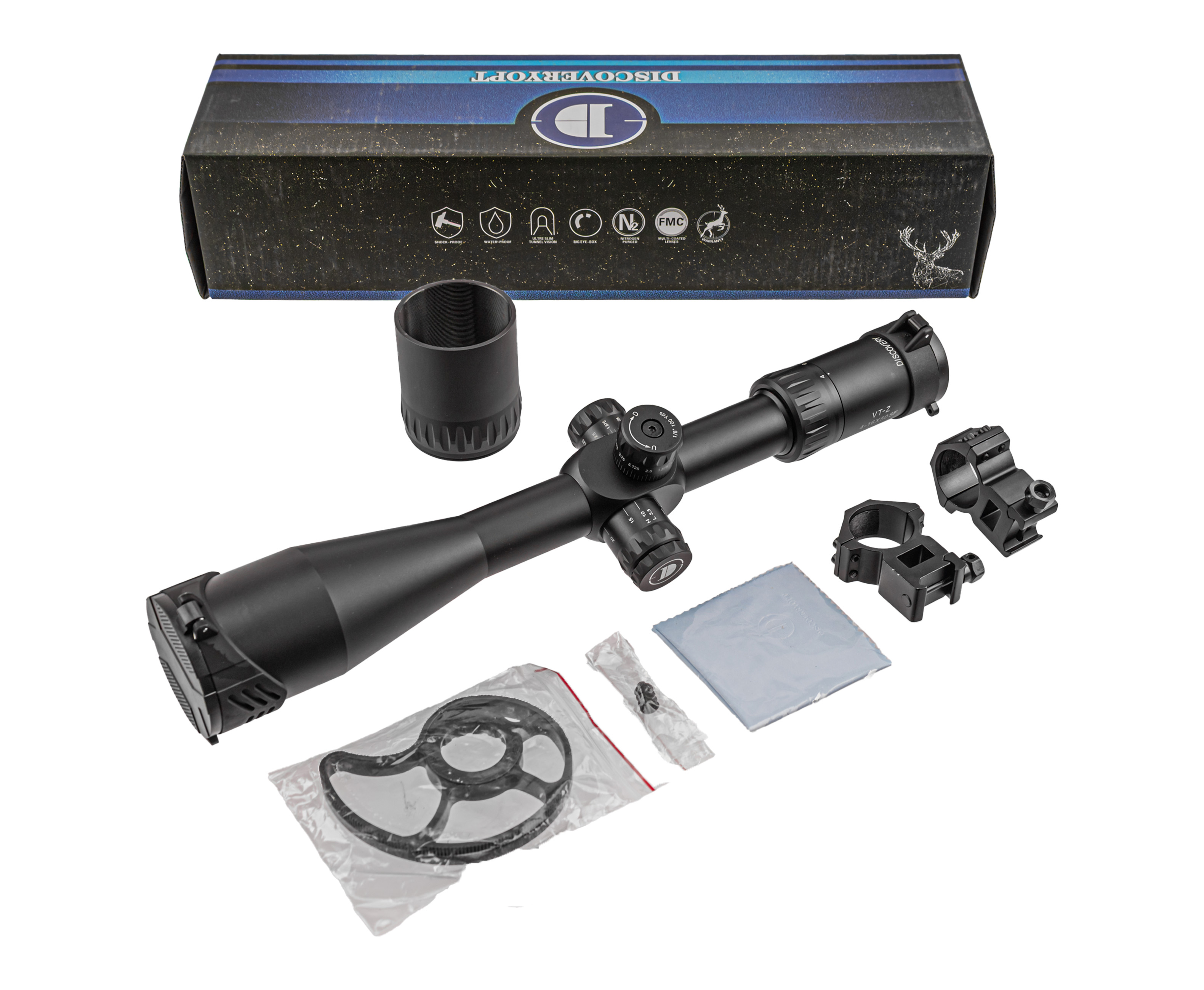 Оптический прицел Discovery VT-Z 4-16x50SF (30 мм, Weaver, оригинал)