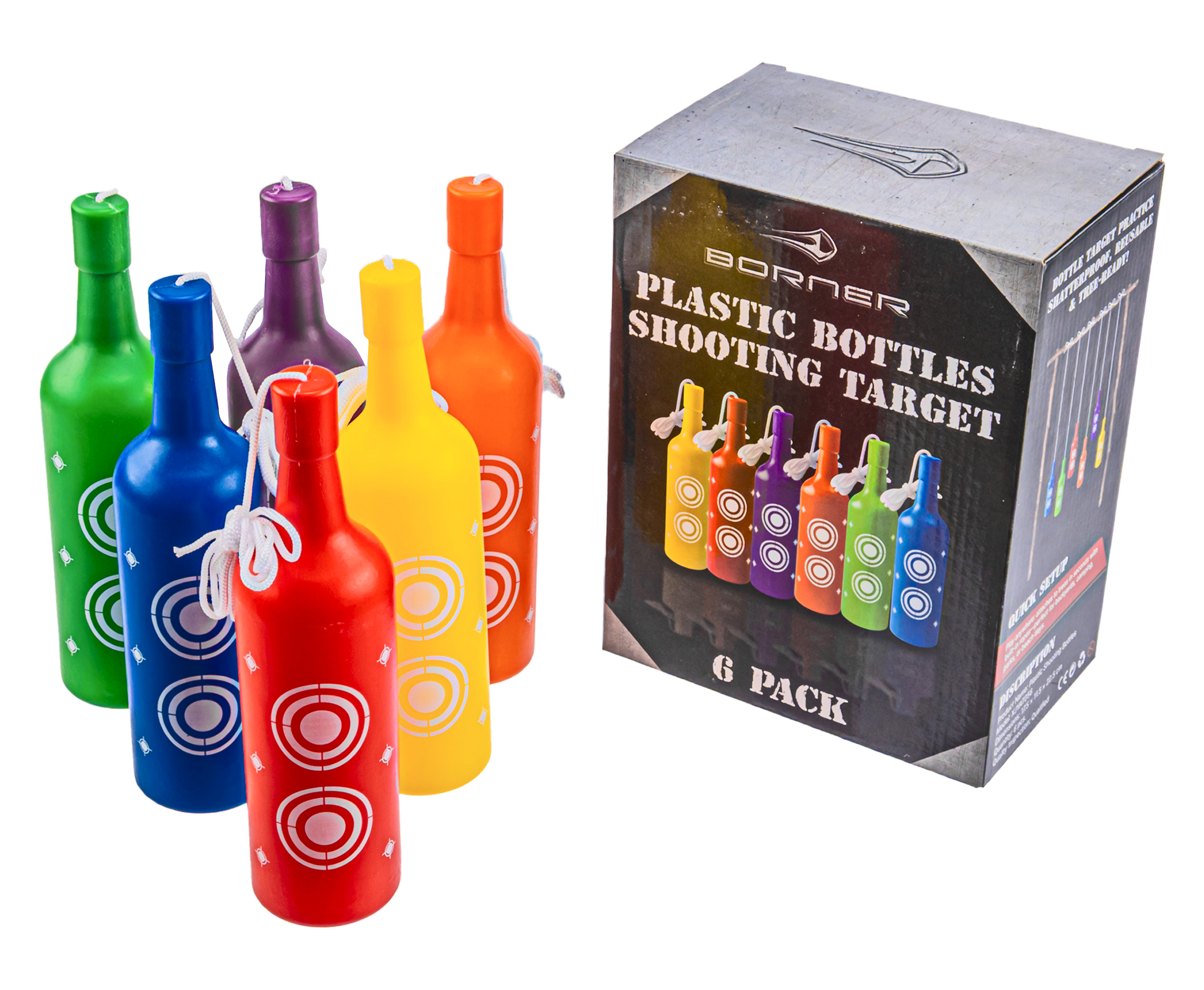Набор мишеней Borner Shooting Bottles (6 шт)