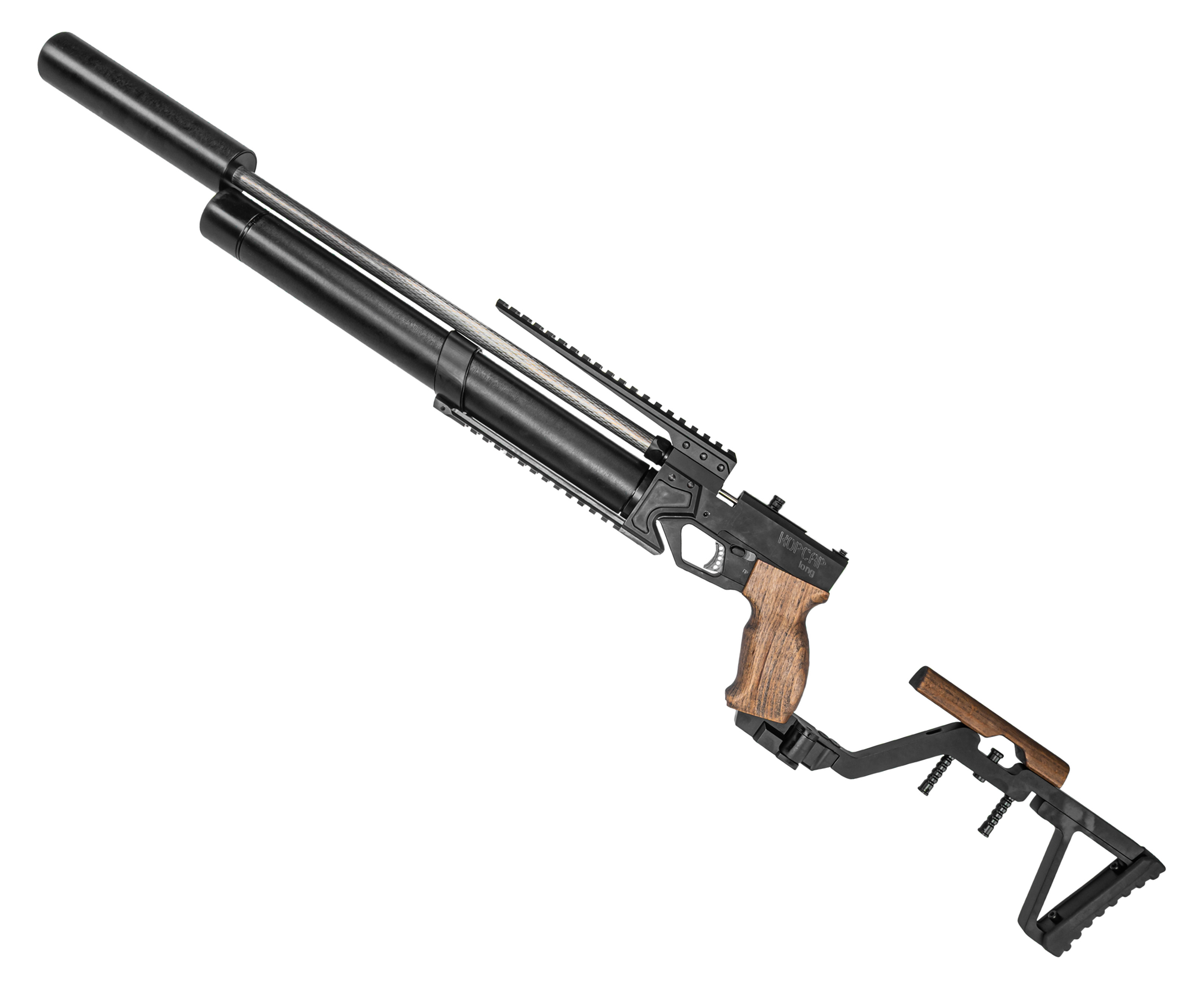 Пневматическая винтовка KrugerGun Корсар 4.5 мм (прямоток, 420 мм, дерево)
