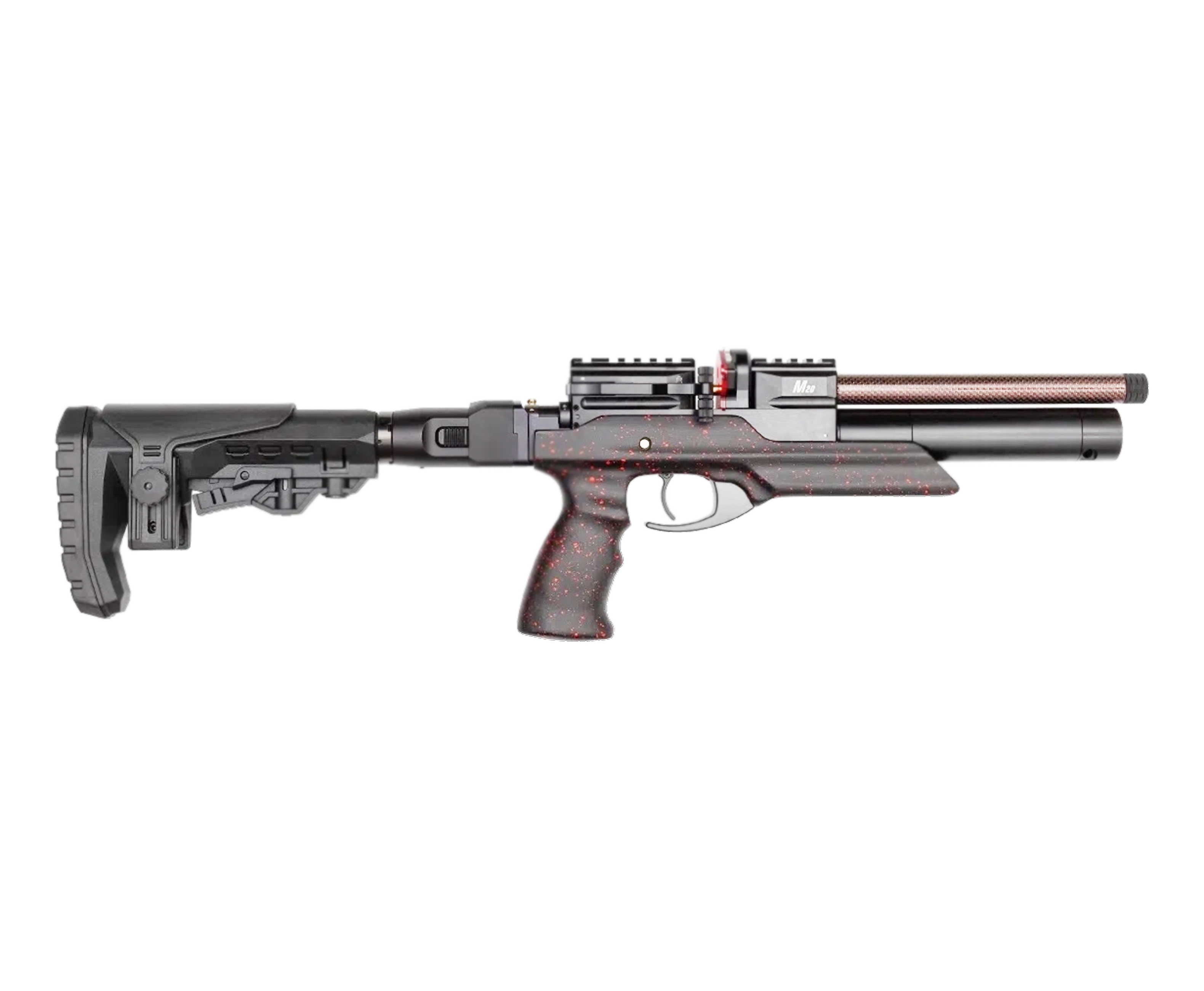 Пневматический пистолет Ataman M20SD.NG.644 Pocket Gun 6.35 мм (приклад, полнотел, бук, красный)