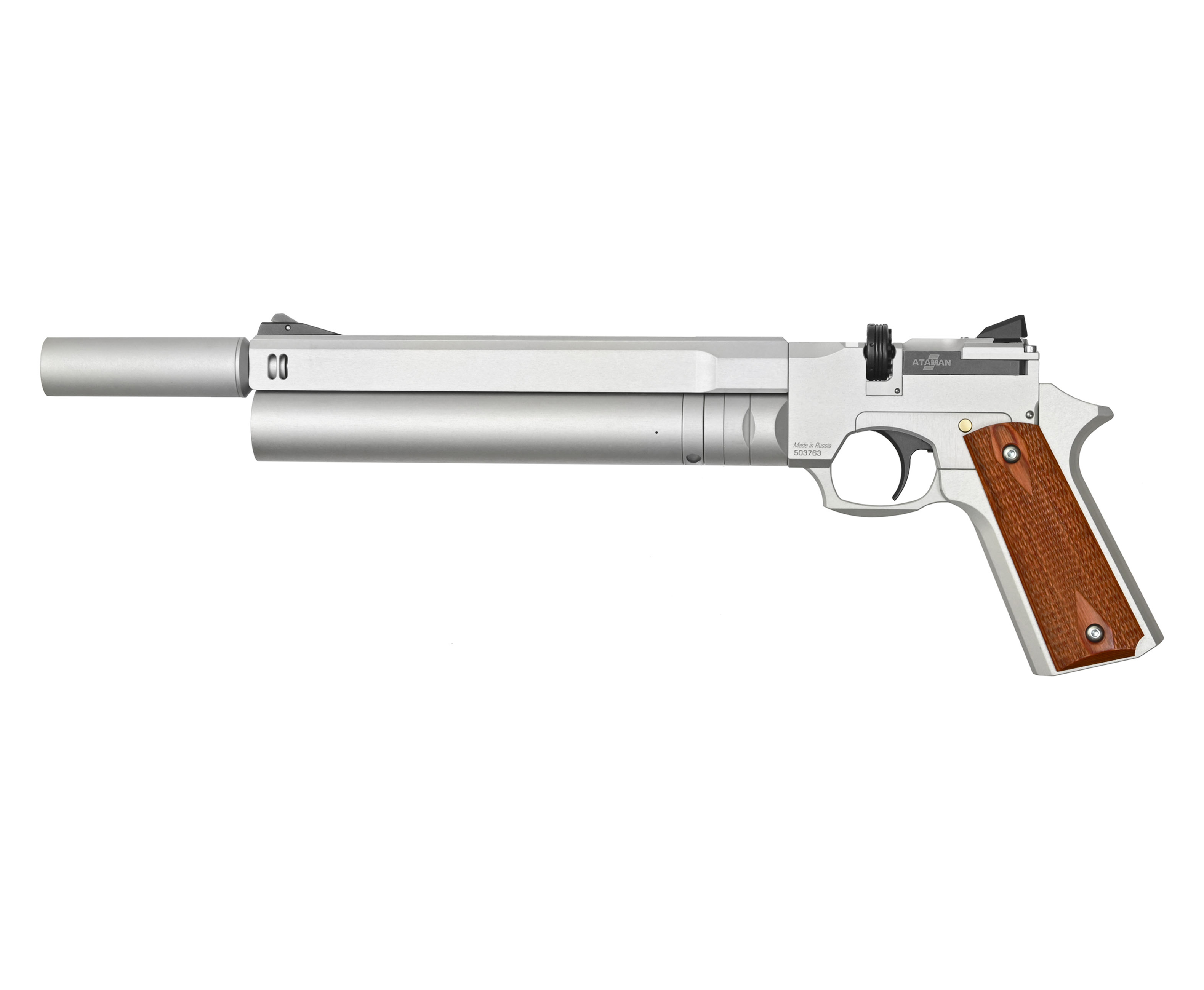 Пневматический пистолет Ataman AP16 522 Silver Standart 5.5 мм (PCP, металл)