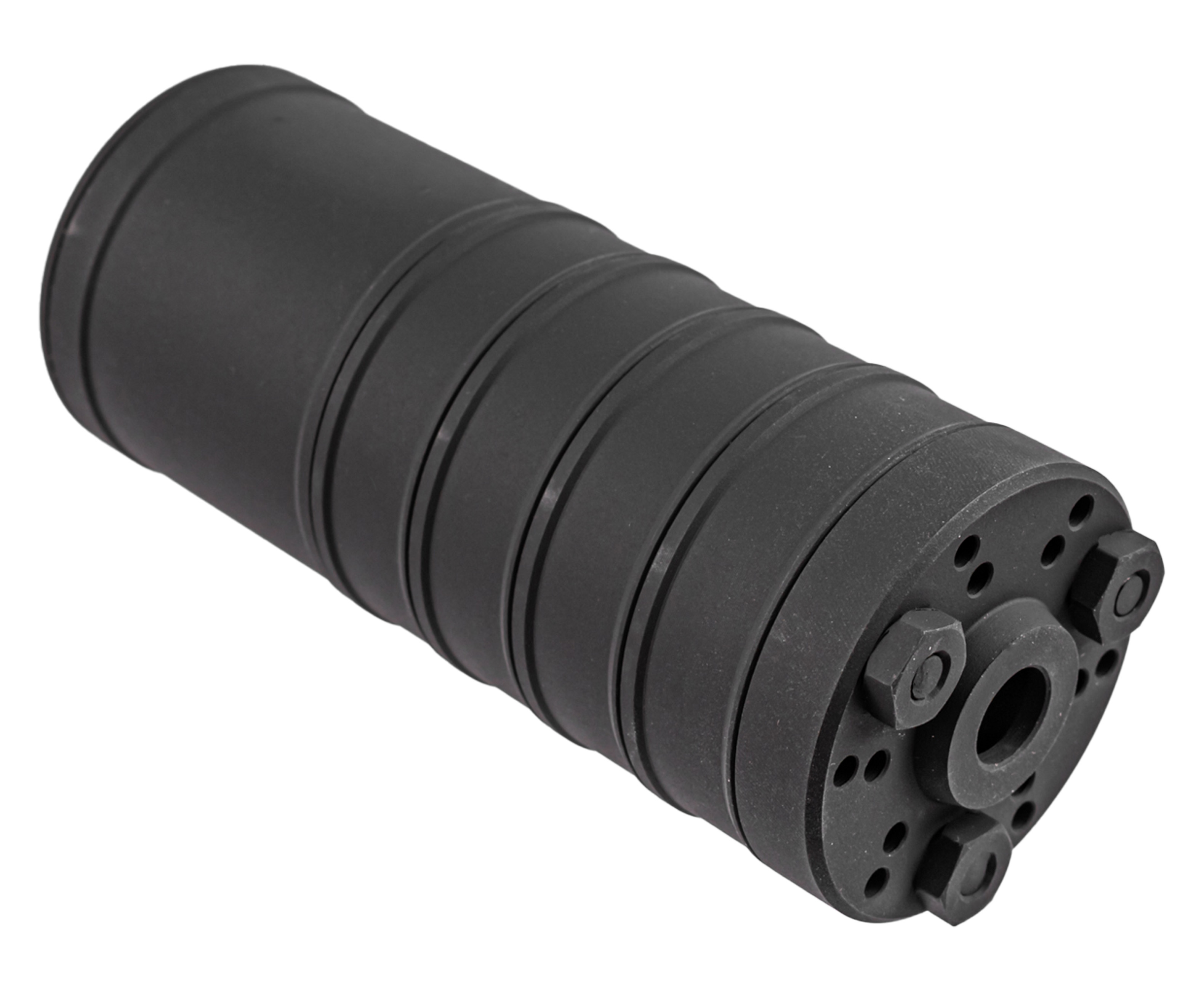 Укороченный ДТКП Гексагон Поток 2 для АК-103/104 (M24x1.5, 7.62x39, 5 камер, сталь, 120 мм)
