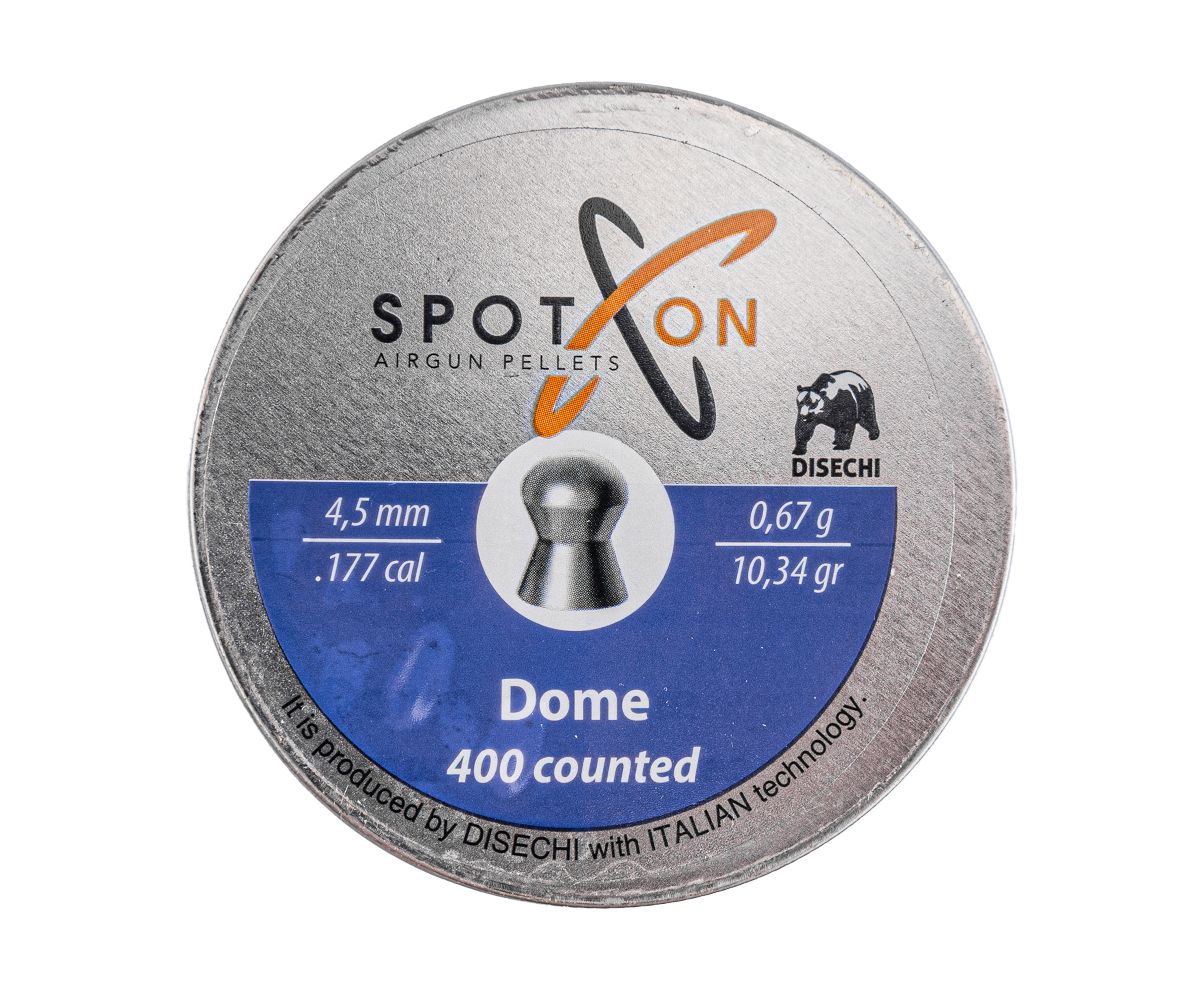 Пули пневматические Spoton Dome 4.5 мм (400 шт, 0.67 г)