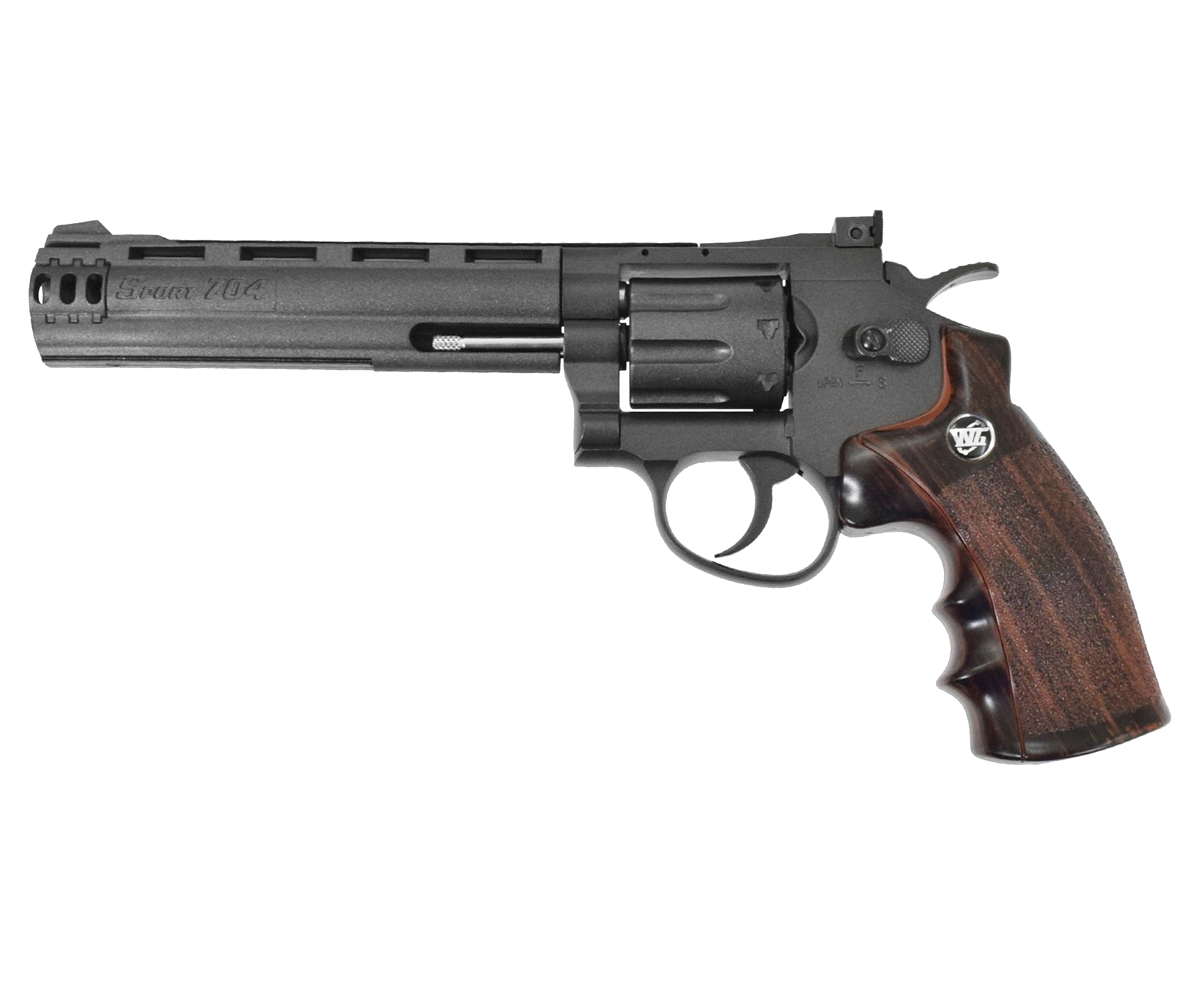 Пневматический револьвер Borner Sport 704 4.5 мм (Smith & Wesson, шариковый)