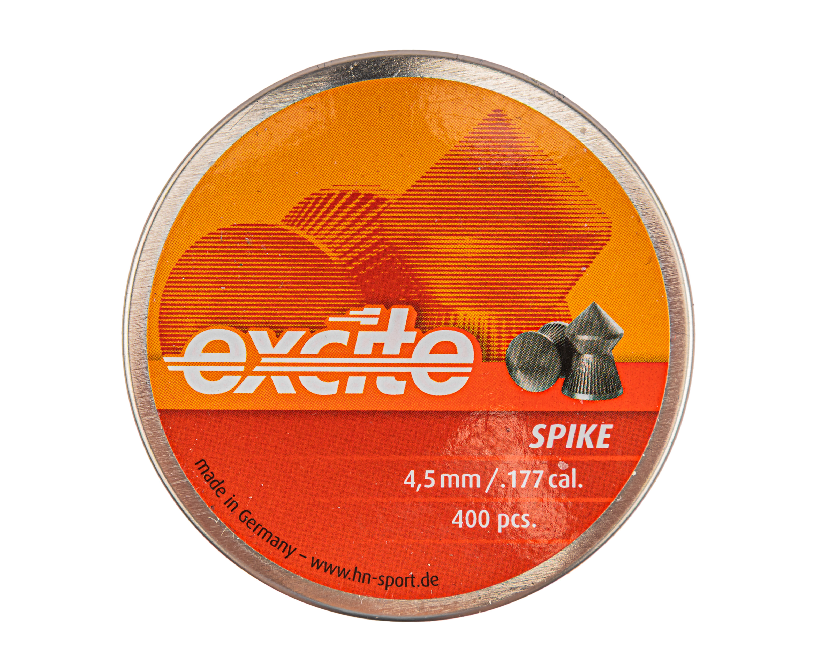 Пули пневматические H&N Excite Spike 4.5 мм (400 шт, 0.56 г)