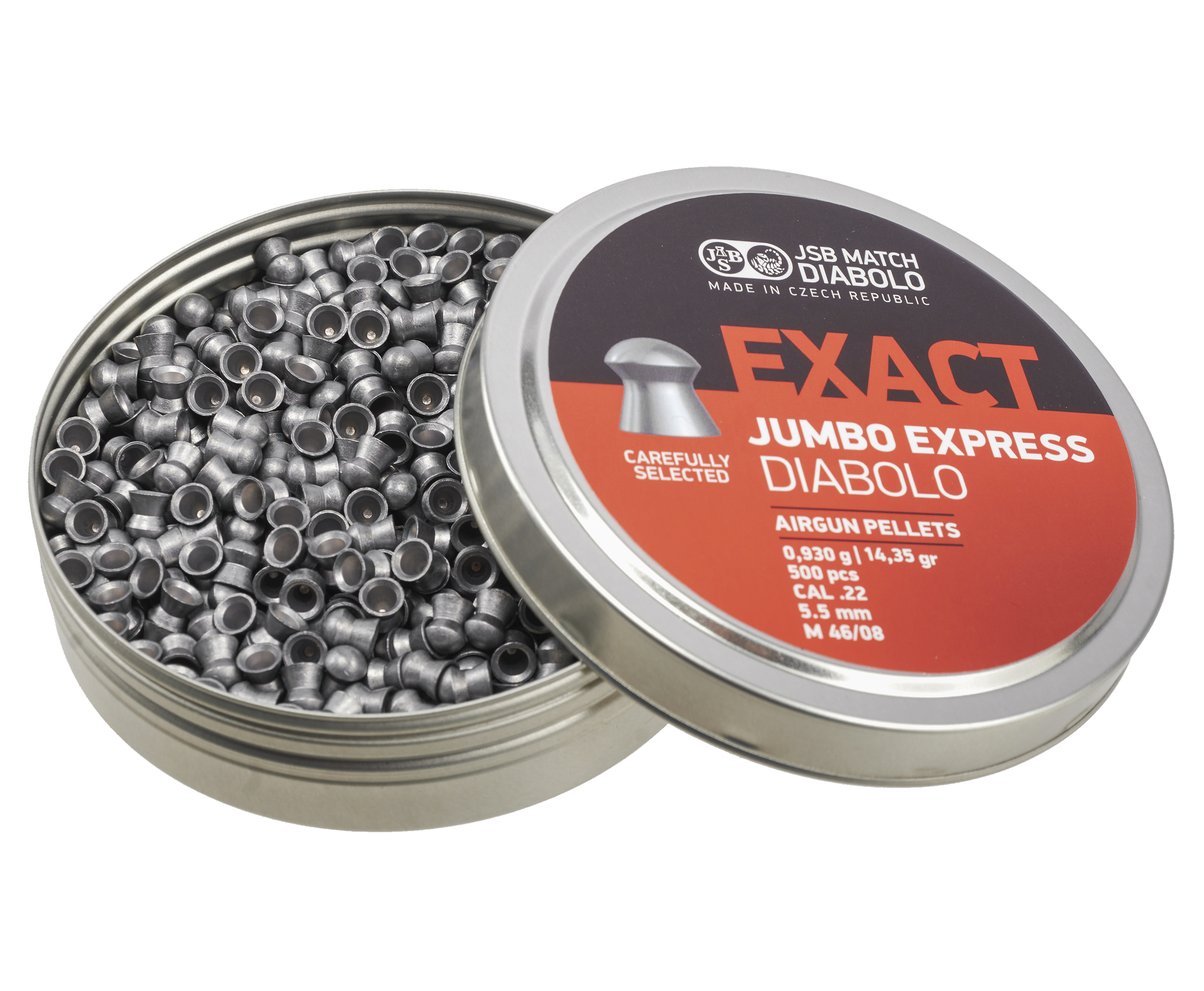 Пули пневматические JSB Exact Jumbo Express 5.5 мм (500 шт, 0.93 г)