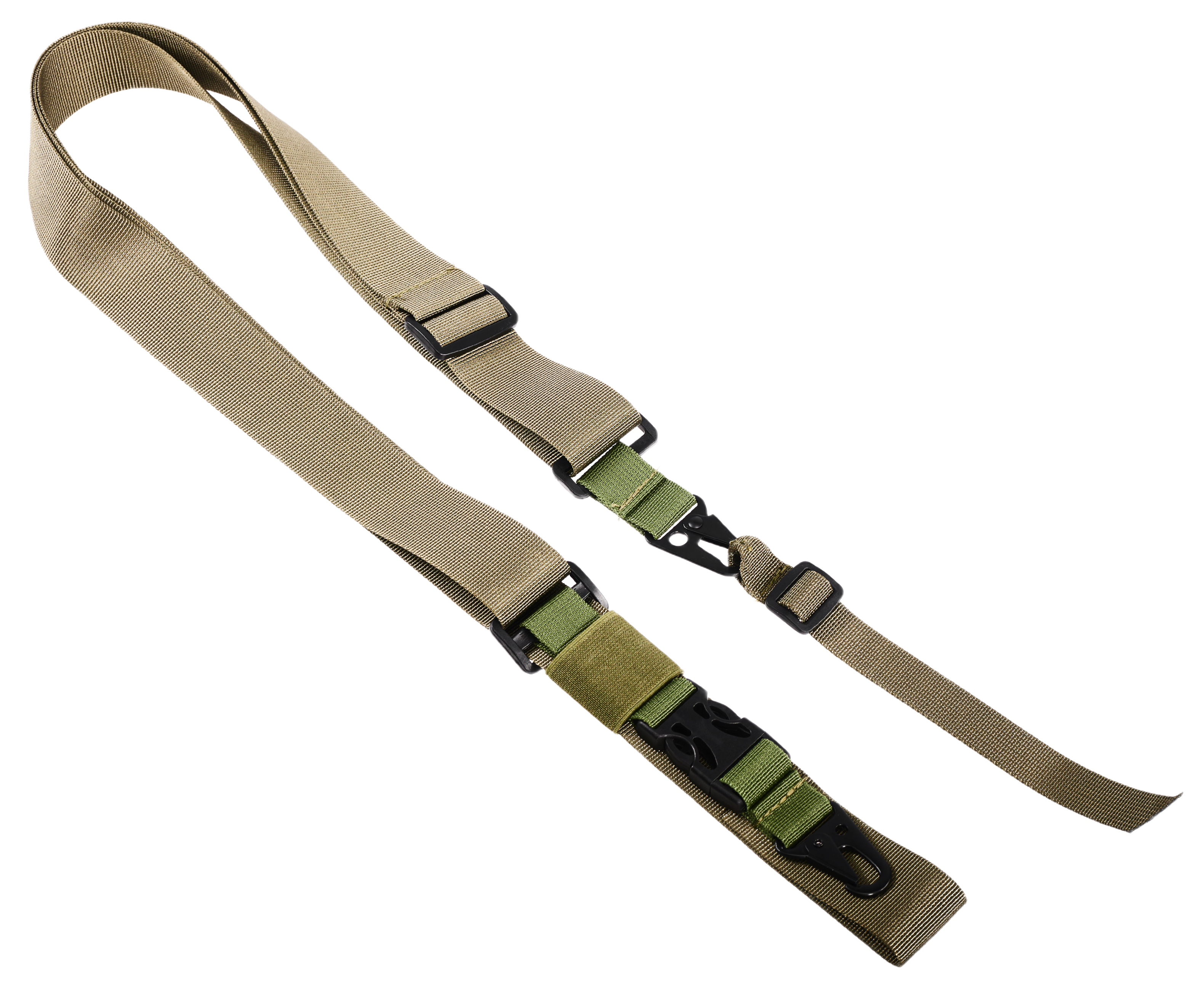 Ремень эластичный Patriot BH-SL02 (два карабина, песочный)