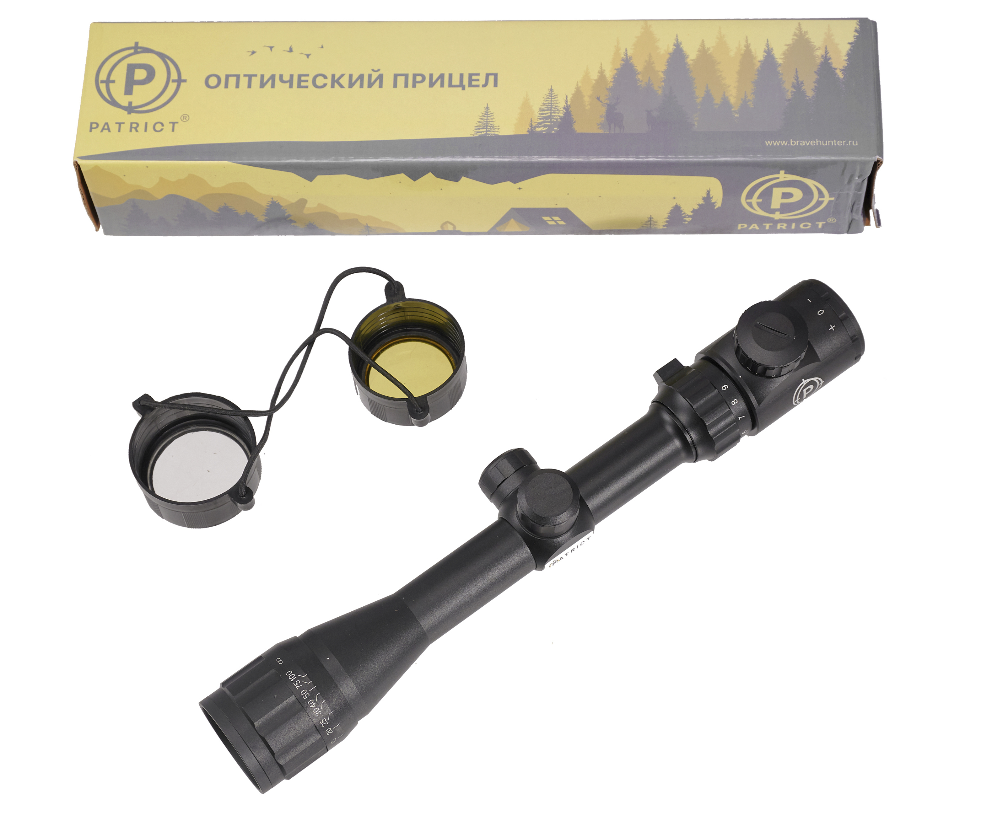 Оптический прицел Patriot P3-9x32 AOL (Mil-Dot, BH-PT393AL, 25.4 мм)