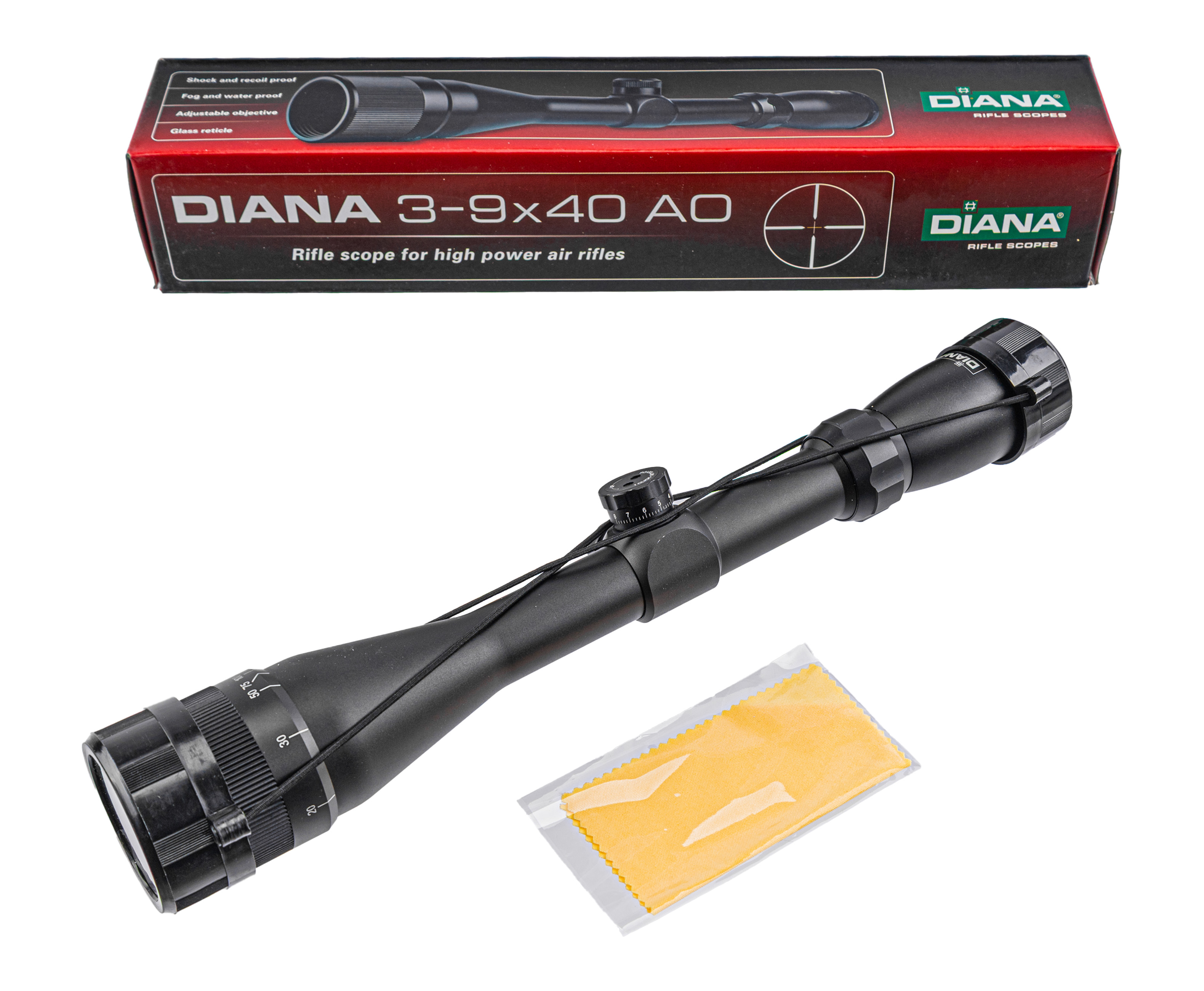 Оптический прицел Diana 3-9x40 AO (Mil-Dot, BH-DN39, 25.4 мм)